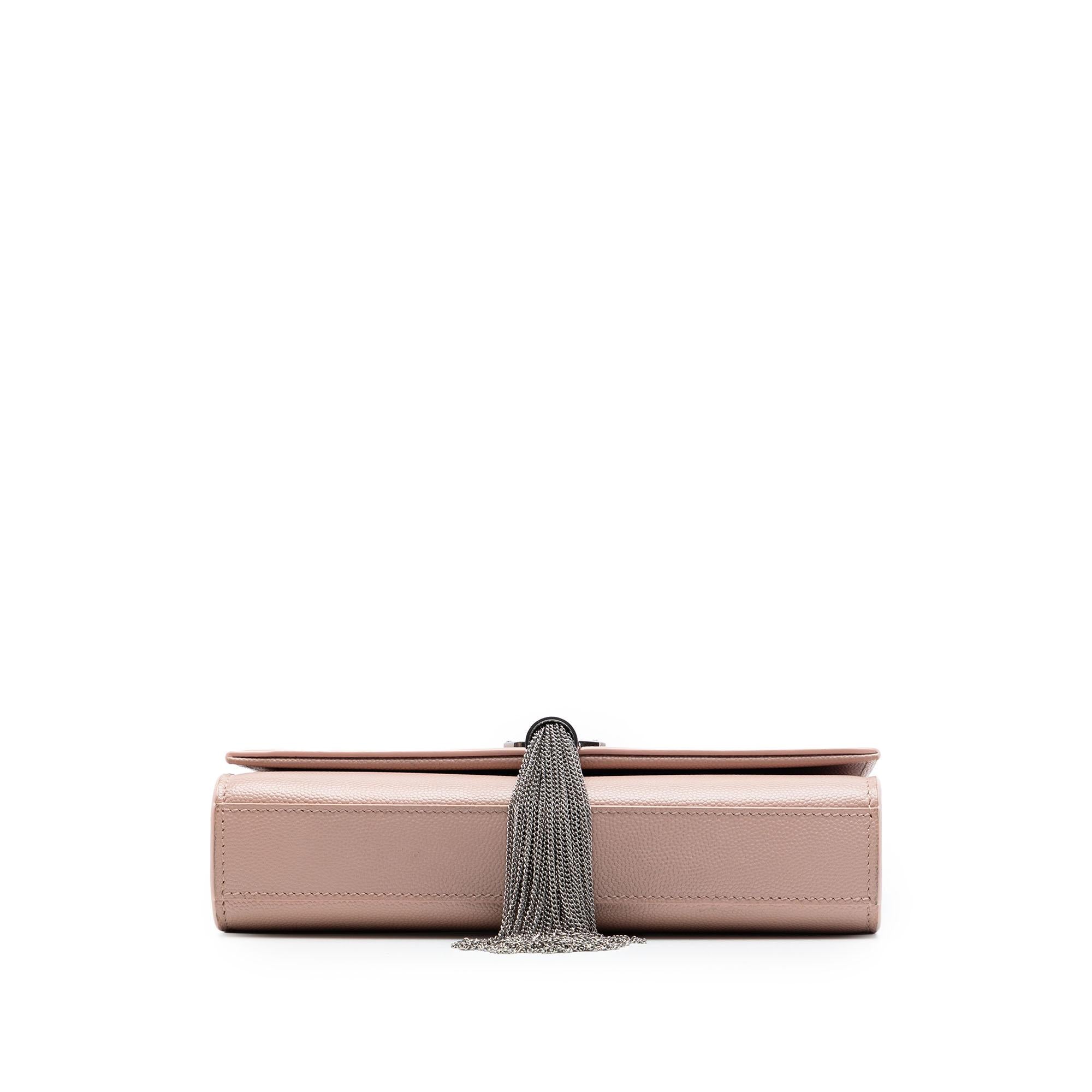 Saint Laurent Small Grain de Poudre Monogram Kate Tassel Crossbody