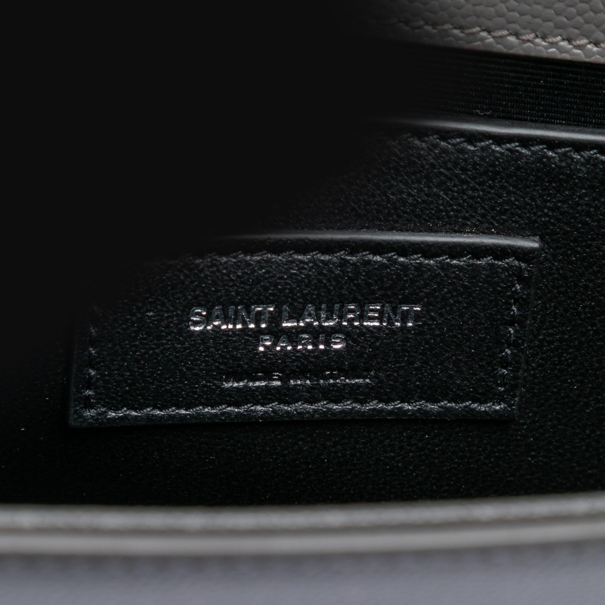 Saint Laurent Small Grain de Poudre Monogram Kate Tassel Crossbody