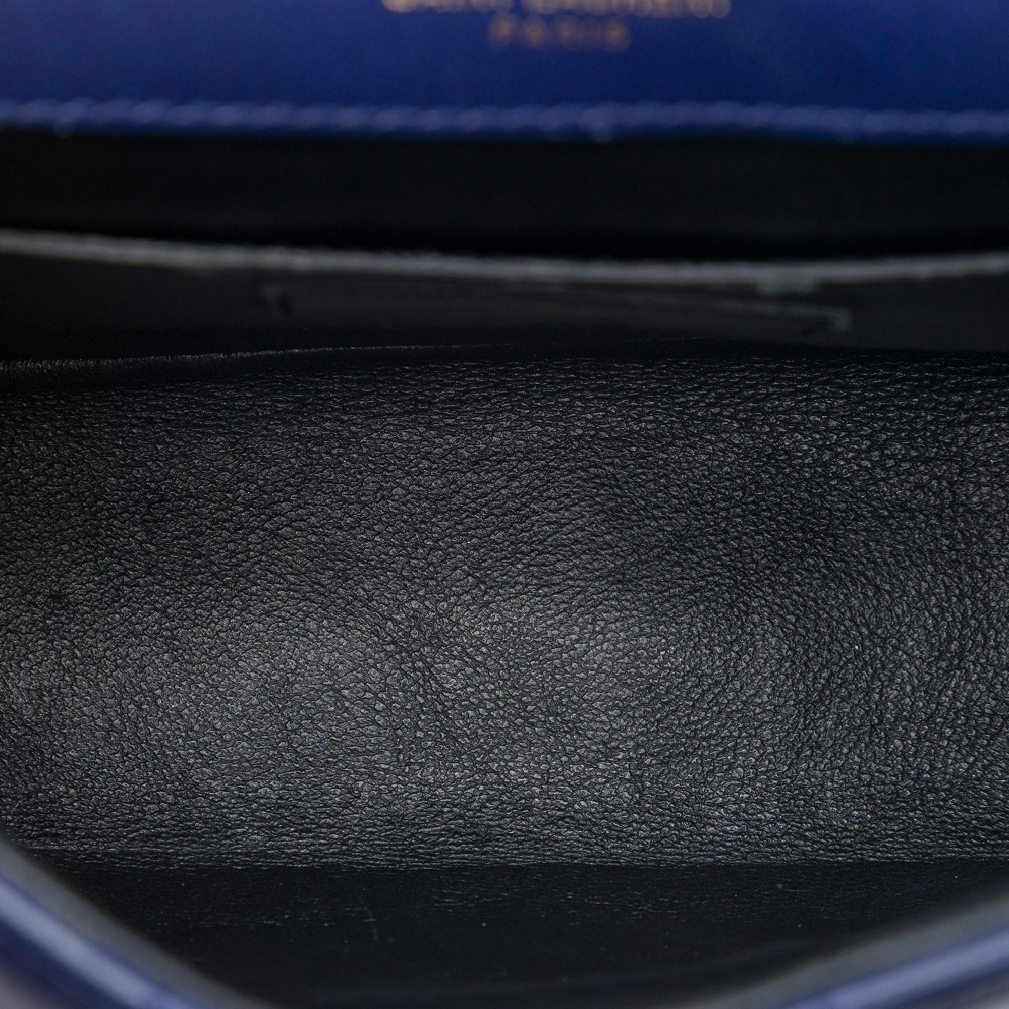Saint Laurent Small Lambskin Vicky Crossbody