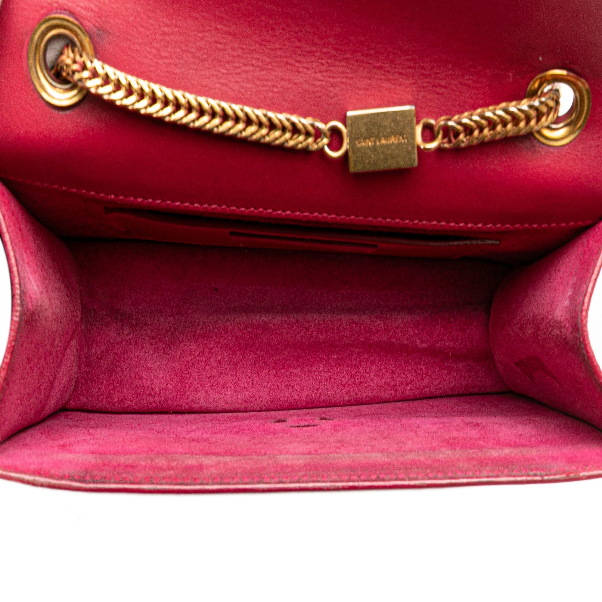 Saint Laurent Small Leather Betty Crossbody
