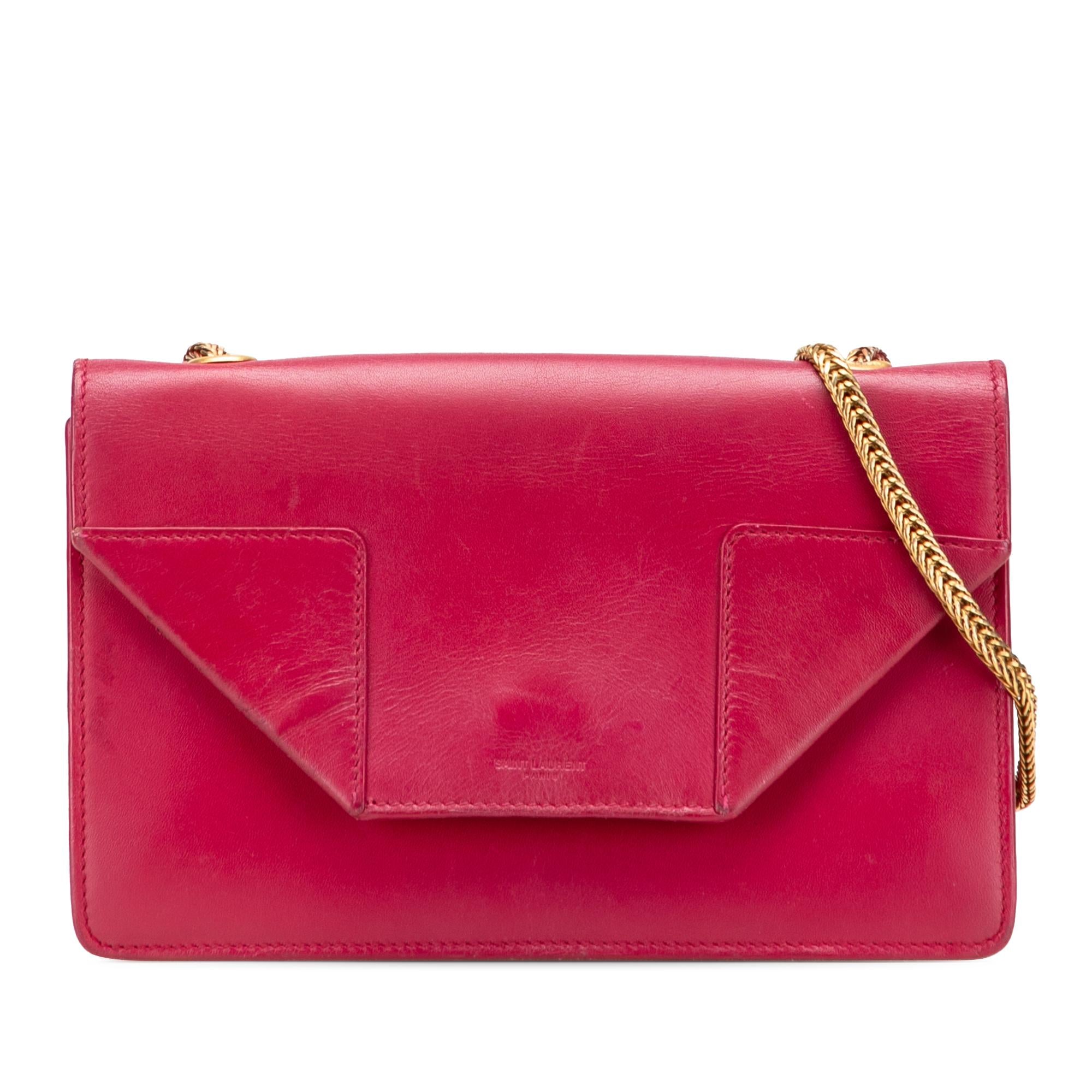 Saint Laurent Small Leather Betty Crossbody