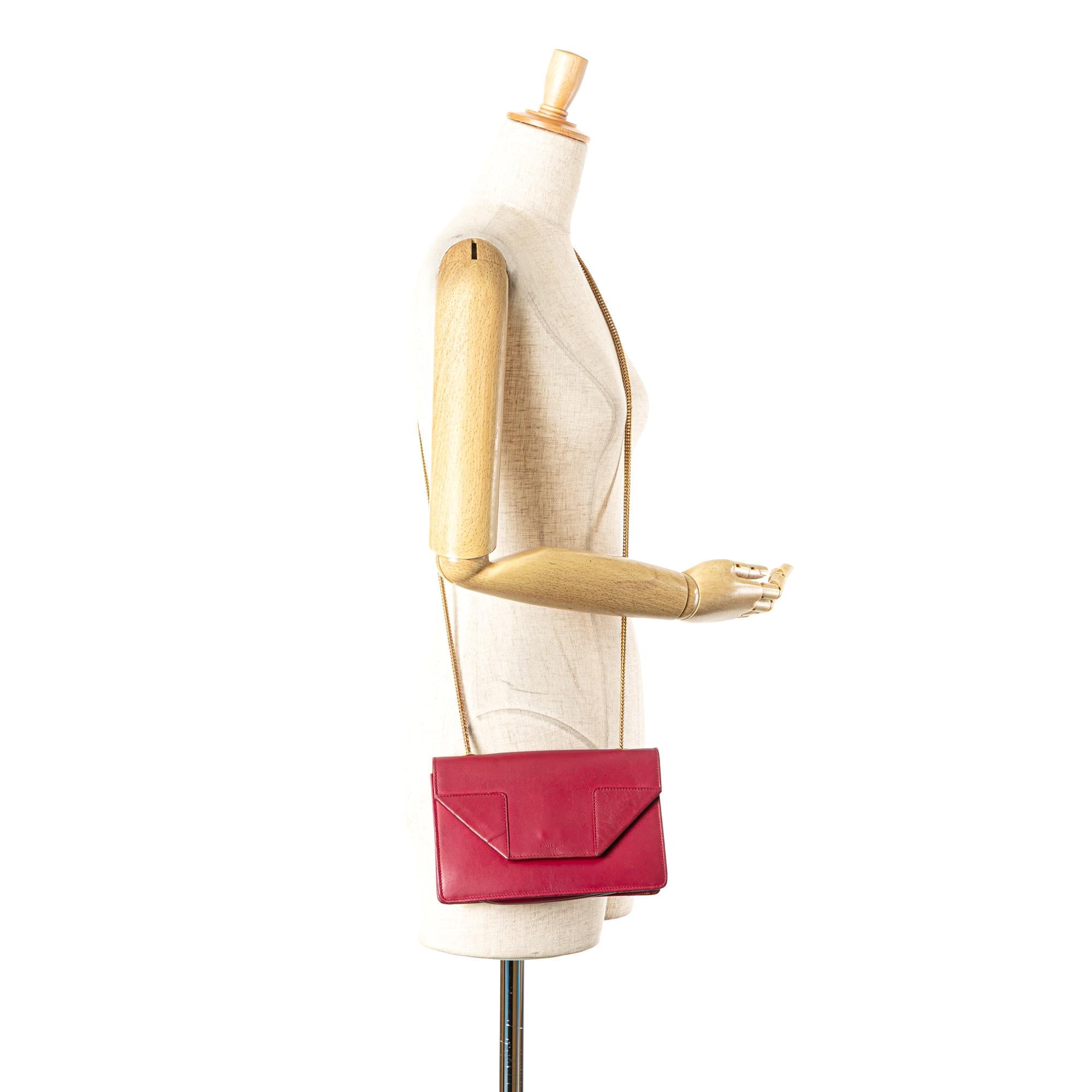 Saint Laurent Small Leather Betty Crossbody
