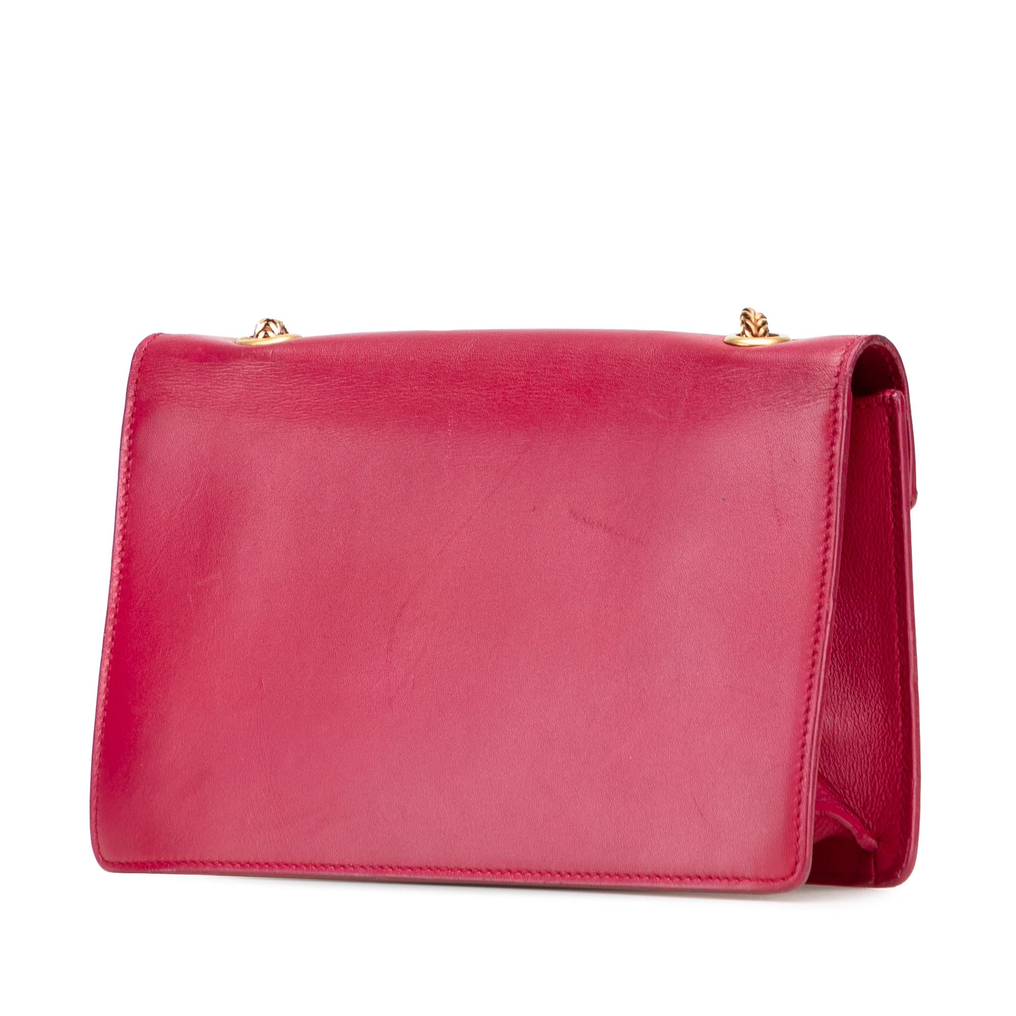 Saint Laurent Small Leather Betty Crossbody