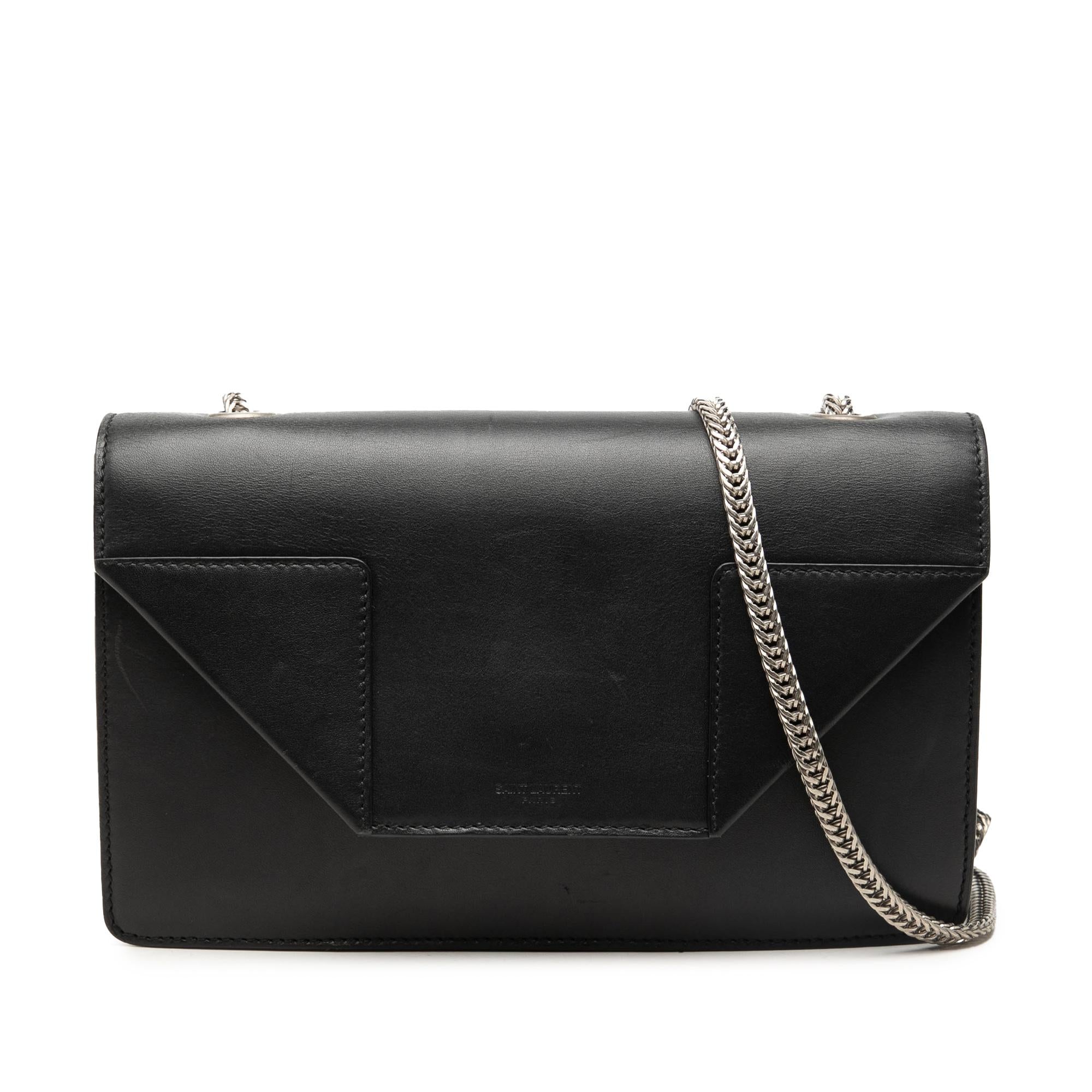 Saint Laurent Small Leather Betty Crossbody
