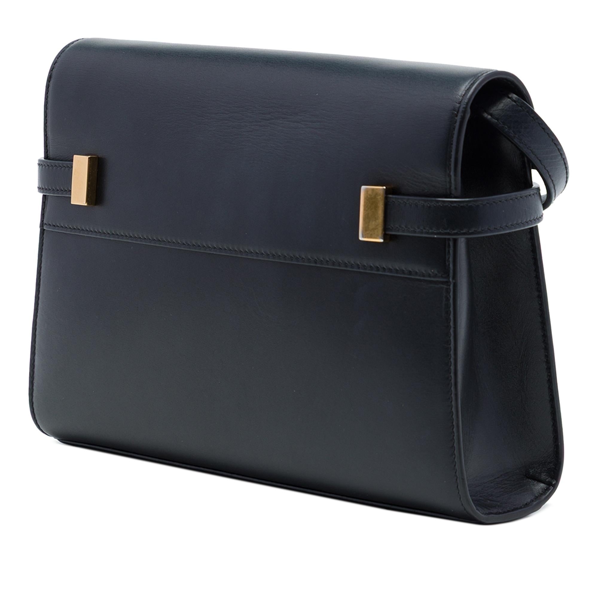 Saint Laurent Small Leather Manhattan Shoulder Bag