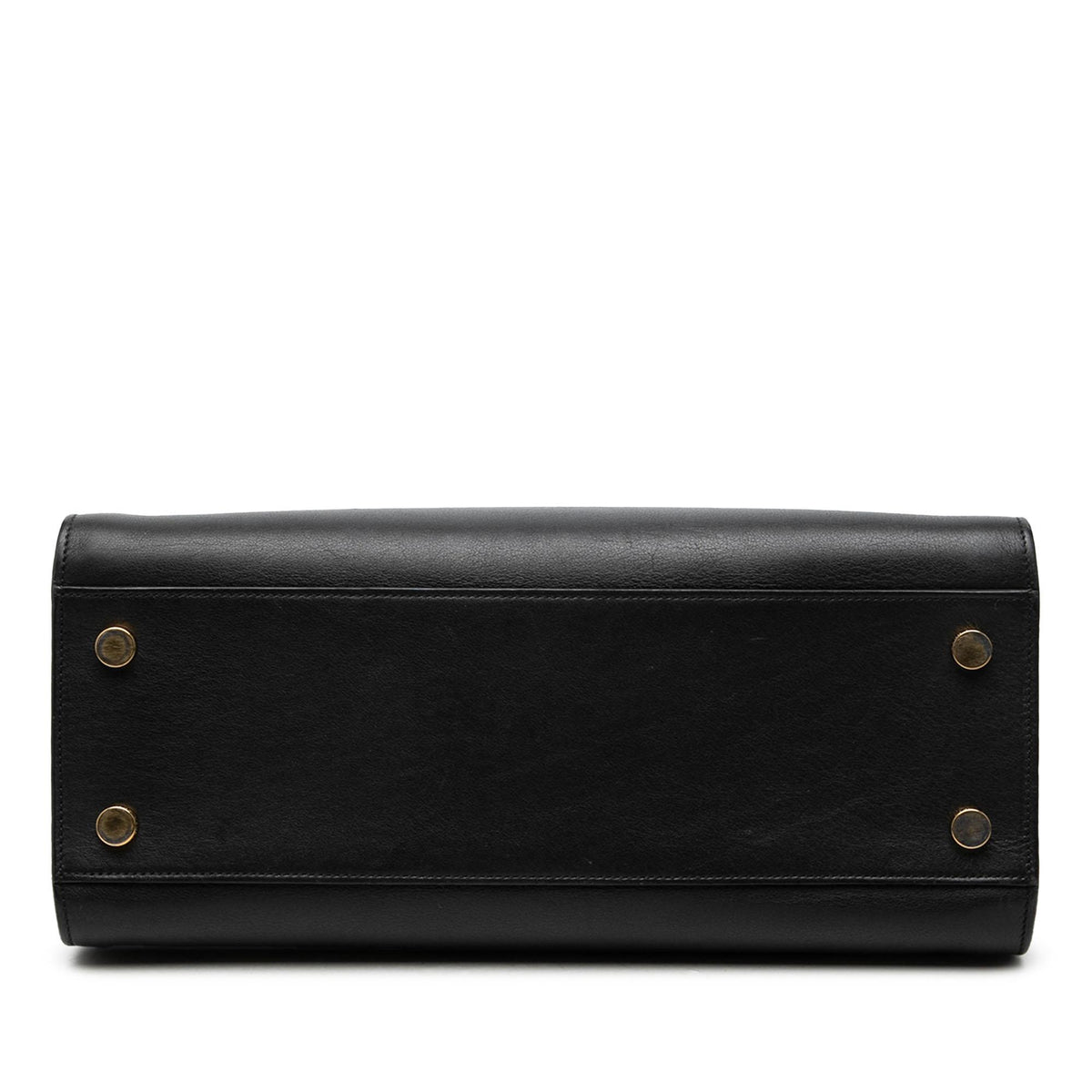 Saint Laurent Small Leather Monogram Cabas Satchel