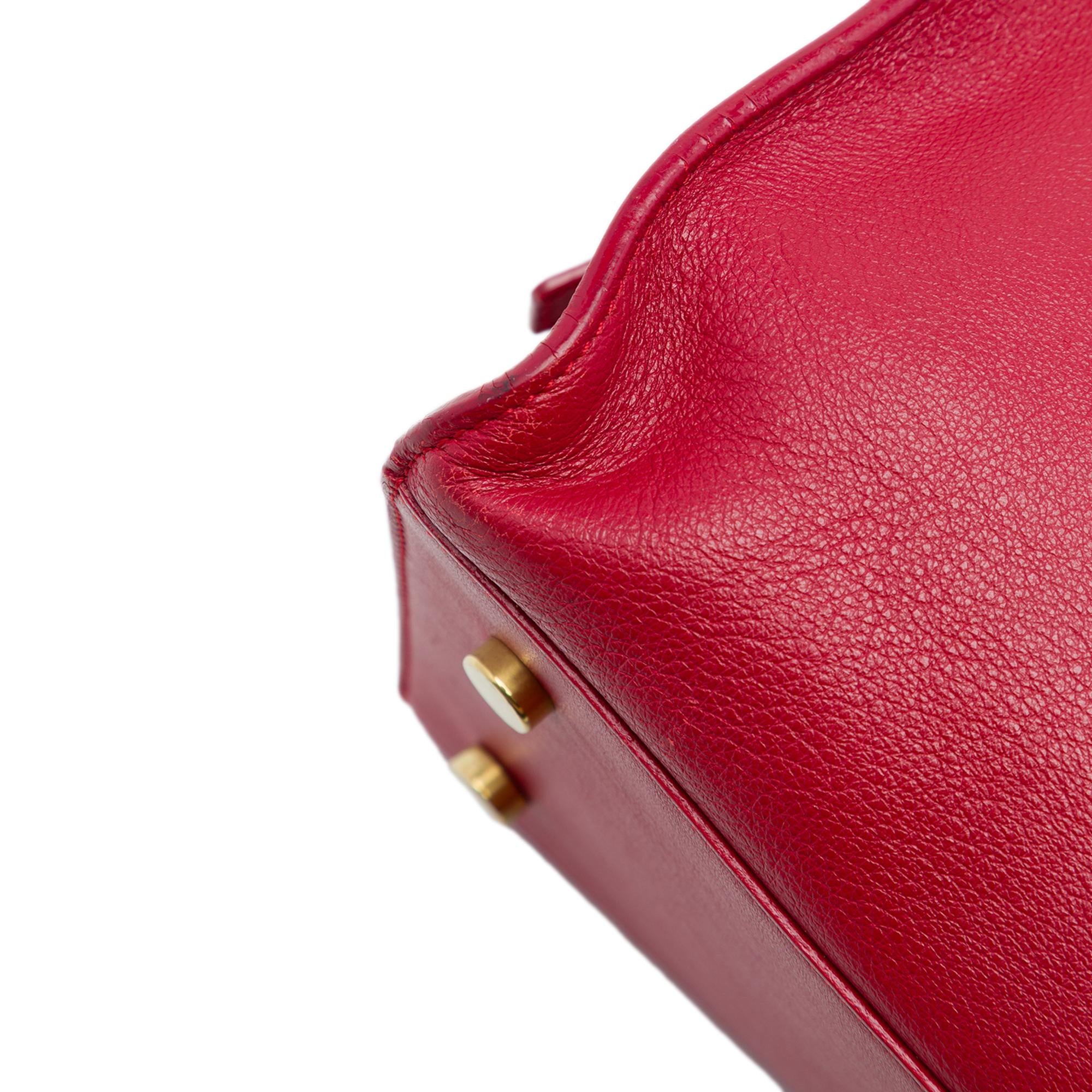 Saint Laurent Small Leather Monogram Downtown Cabas Satchel