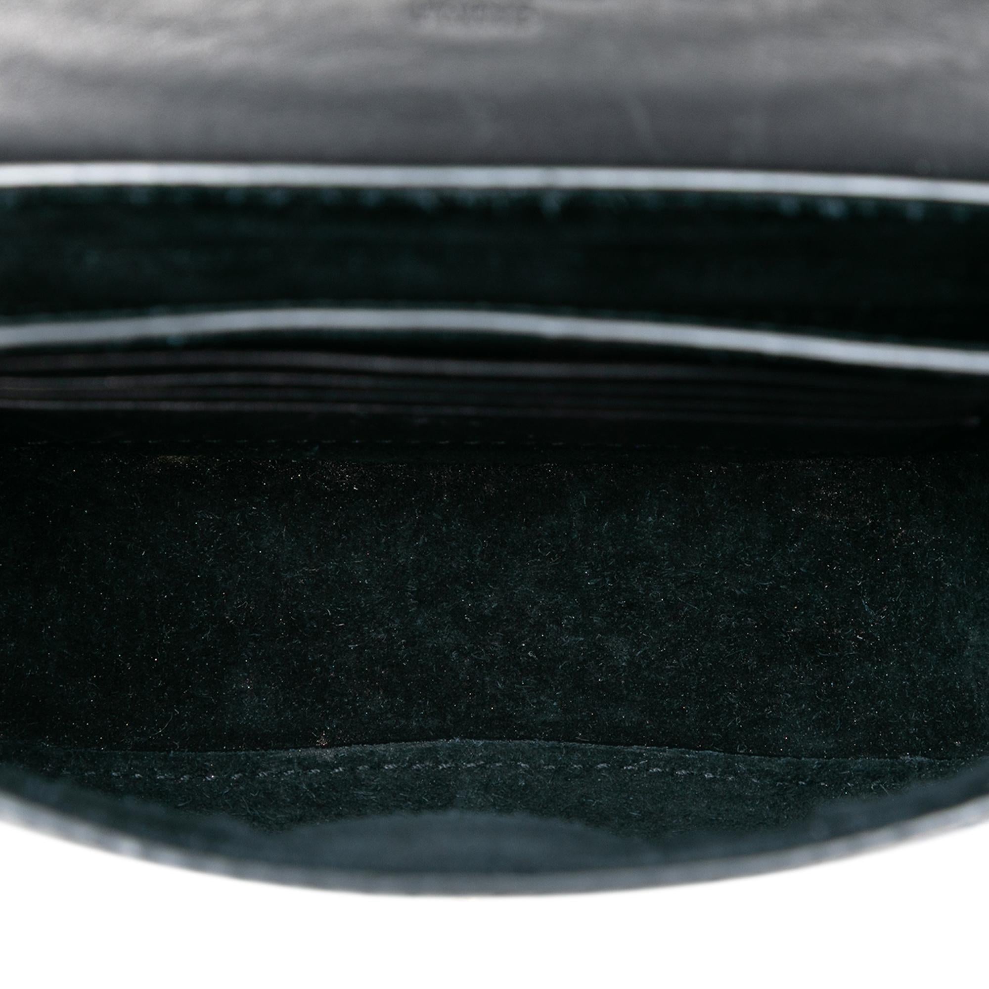 Saint Laurent Small Leather Monogram Kaia Crossbody
