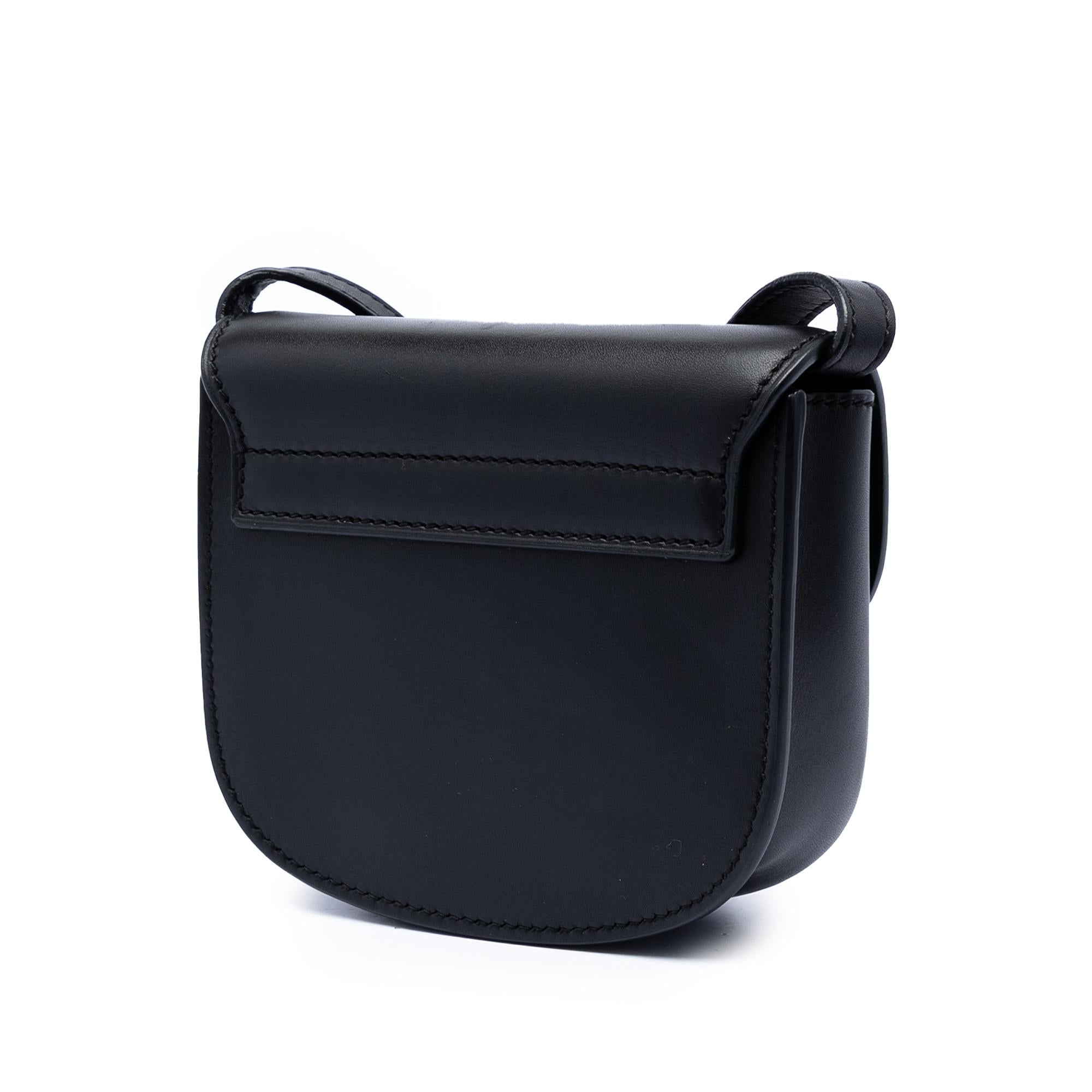 Saint Laurent Small Leather Monogram Kaia Crossbody