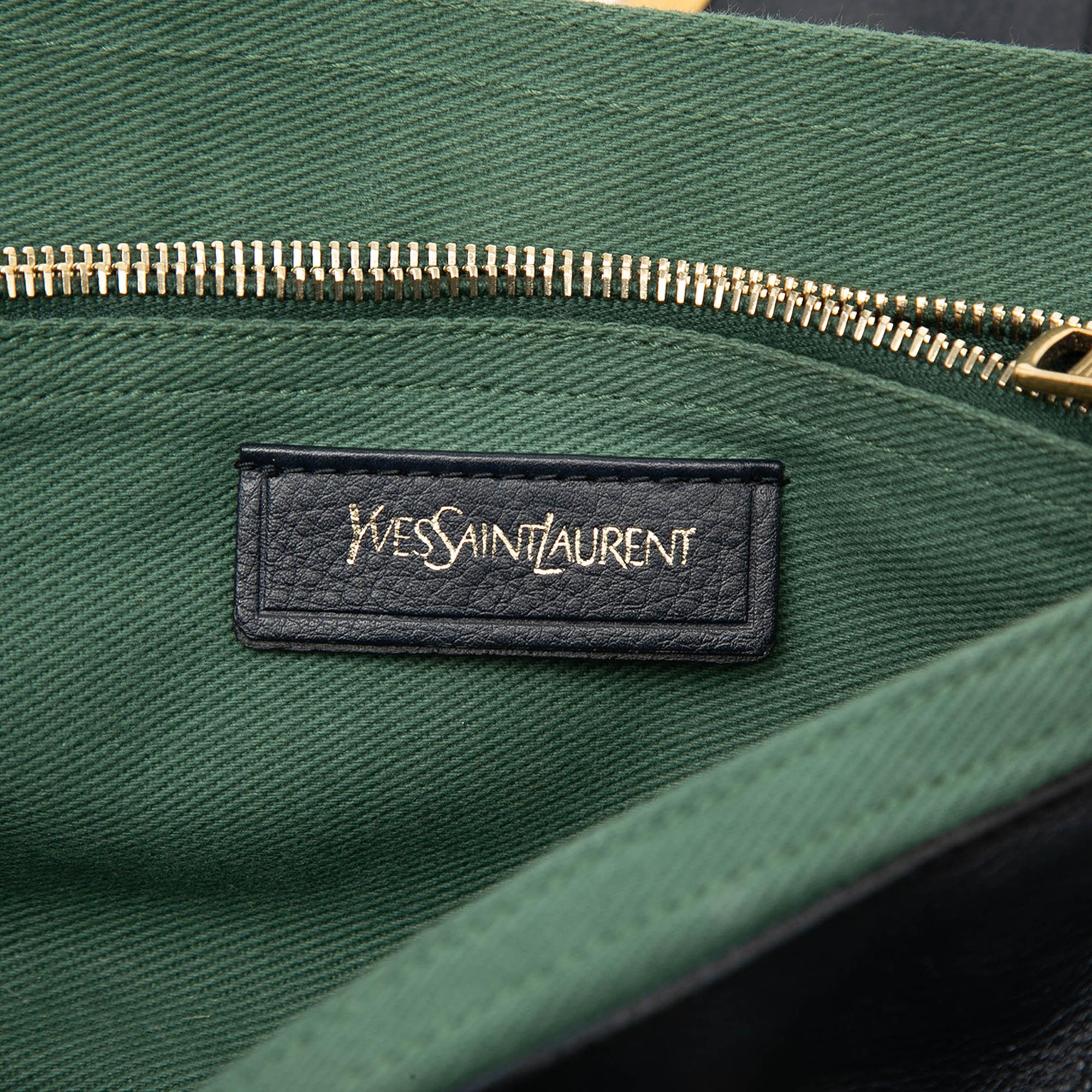 Saint Laurent Small Leather Muse Two Satchel