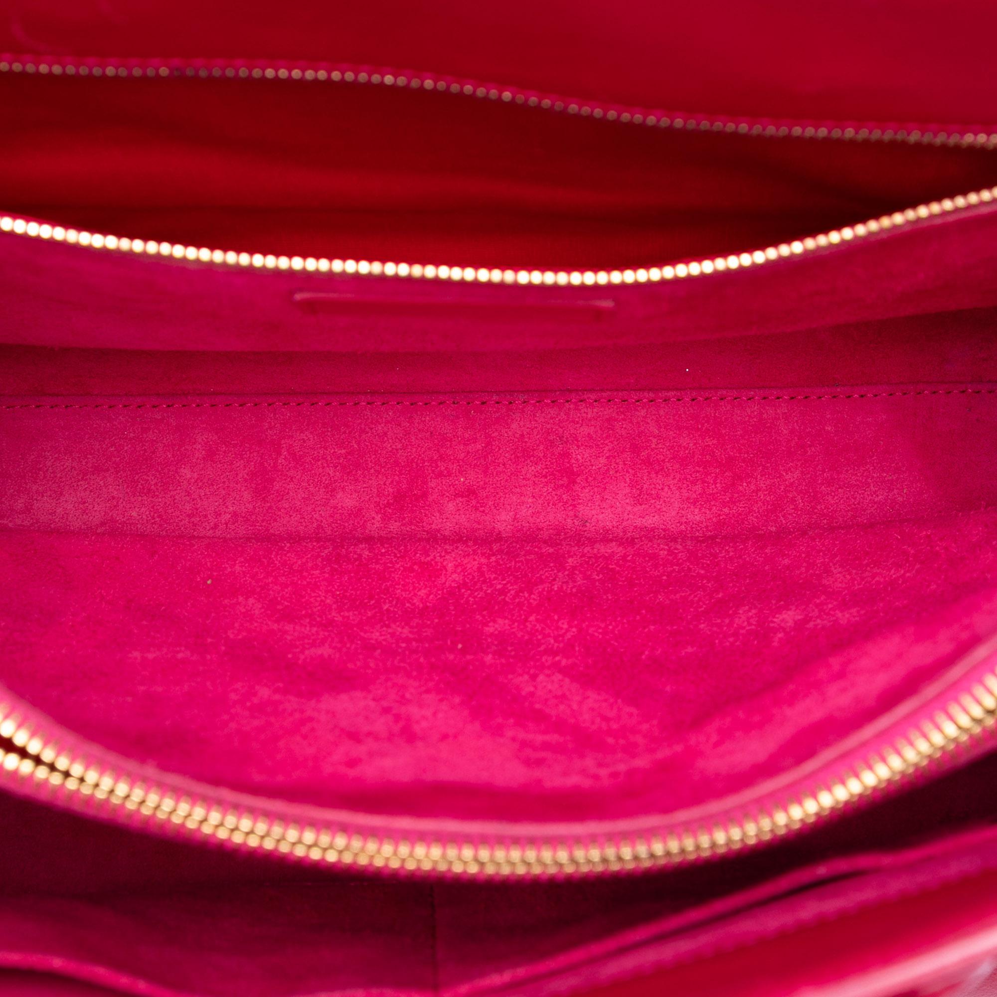 Saint Laurent Small Leather Sac De Jour Satchel