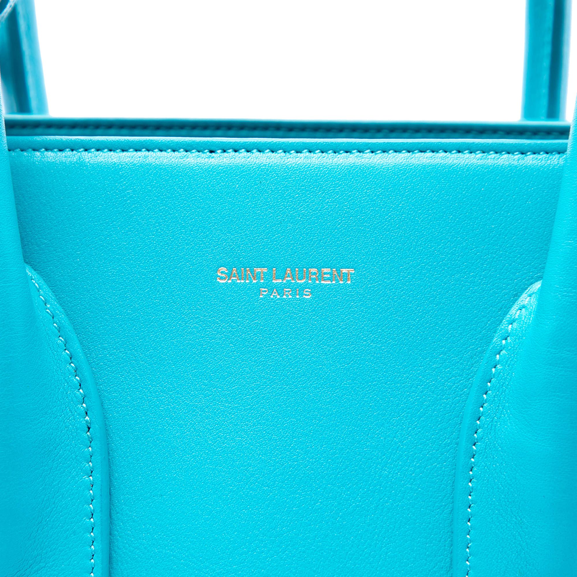 Saint Laurent Small Leather Sac De Jour Satchel