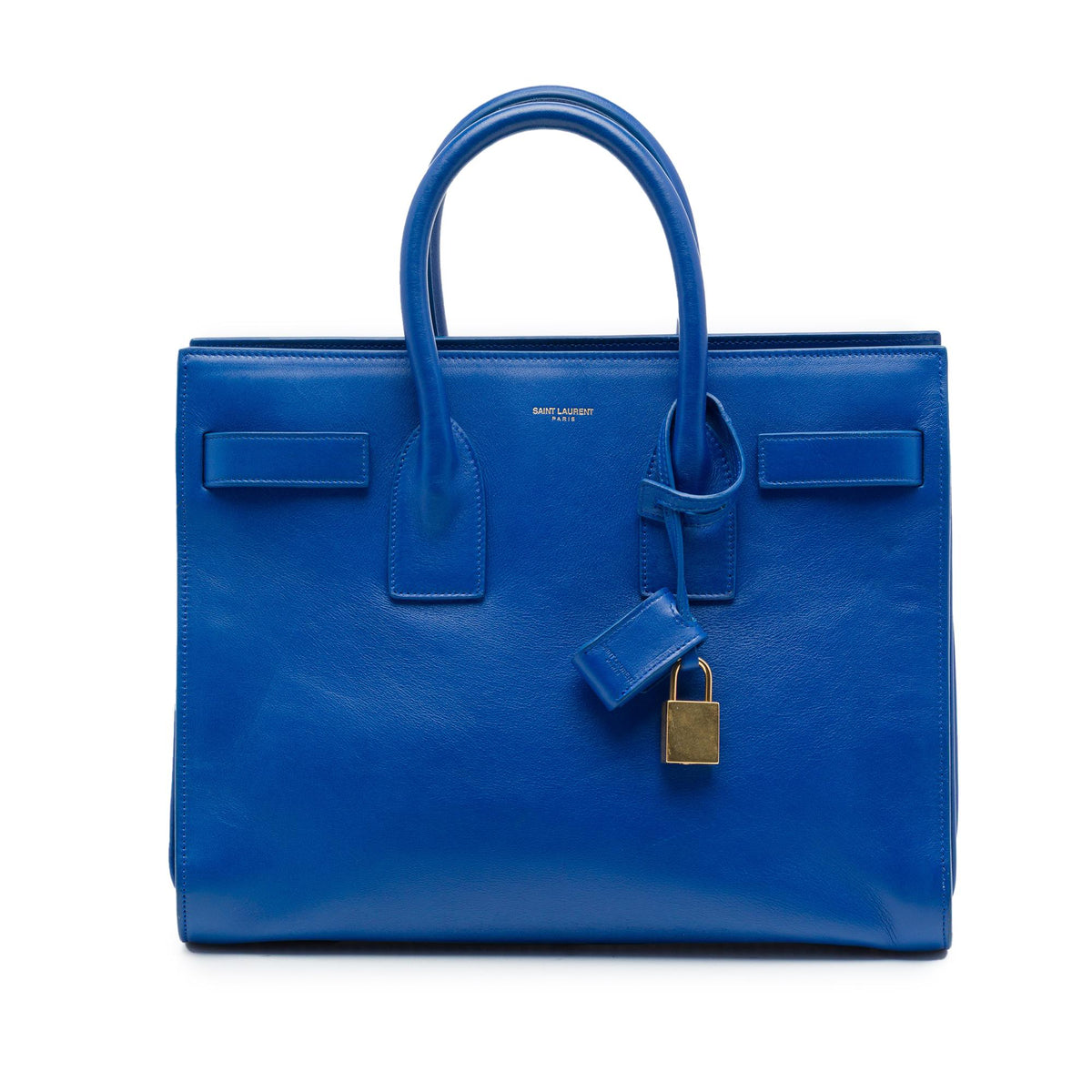Saint Laurent Small Leather Sac De Jour Satchel