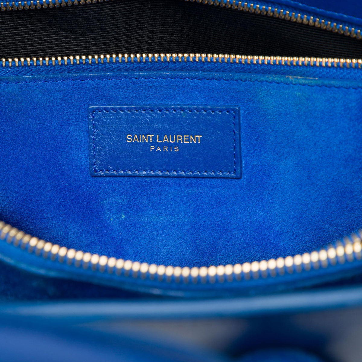 Saint Laurent Small Leather Sac De Jour Satchel