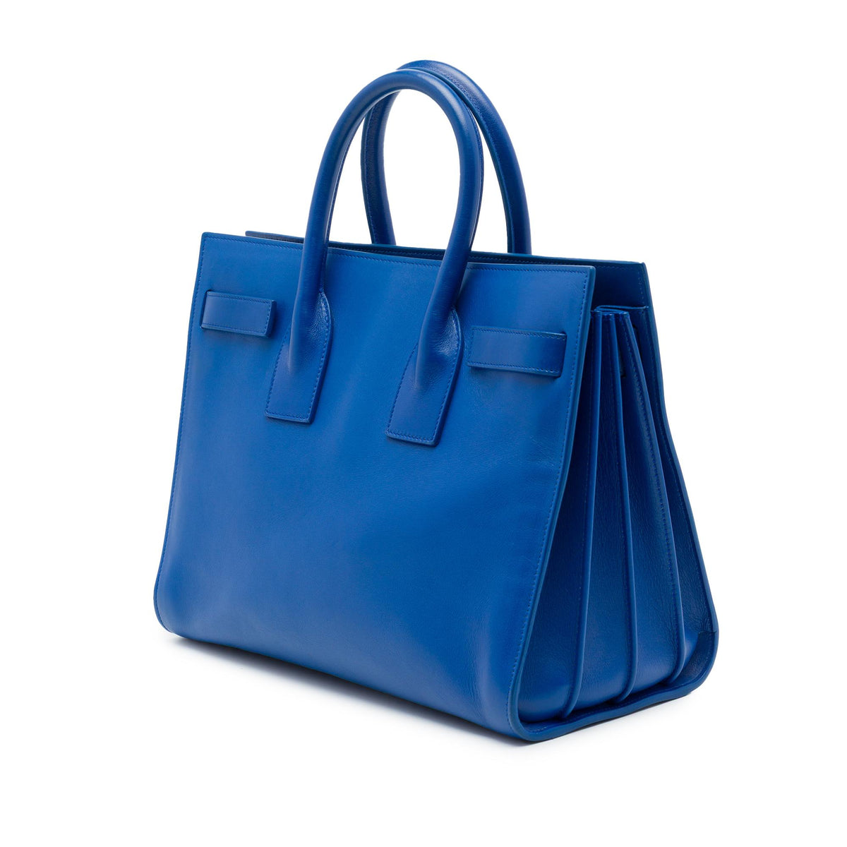 Saint Laurent Small Leather Sac De Jour Satchel