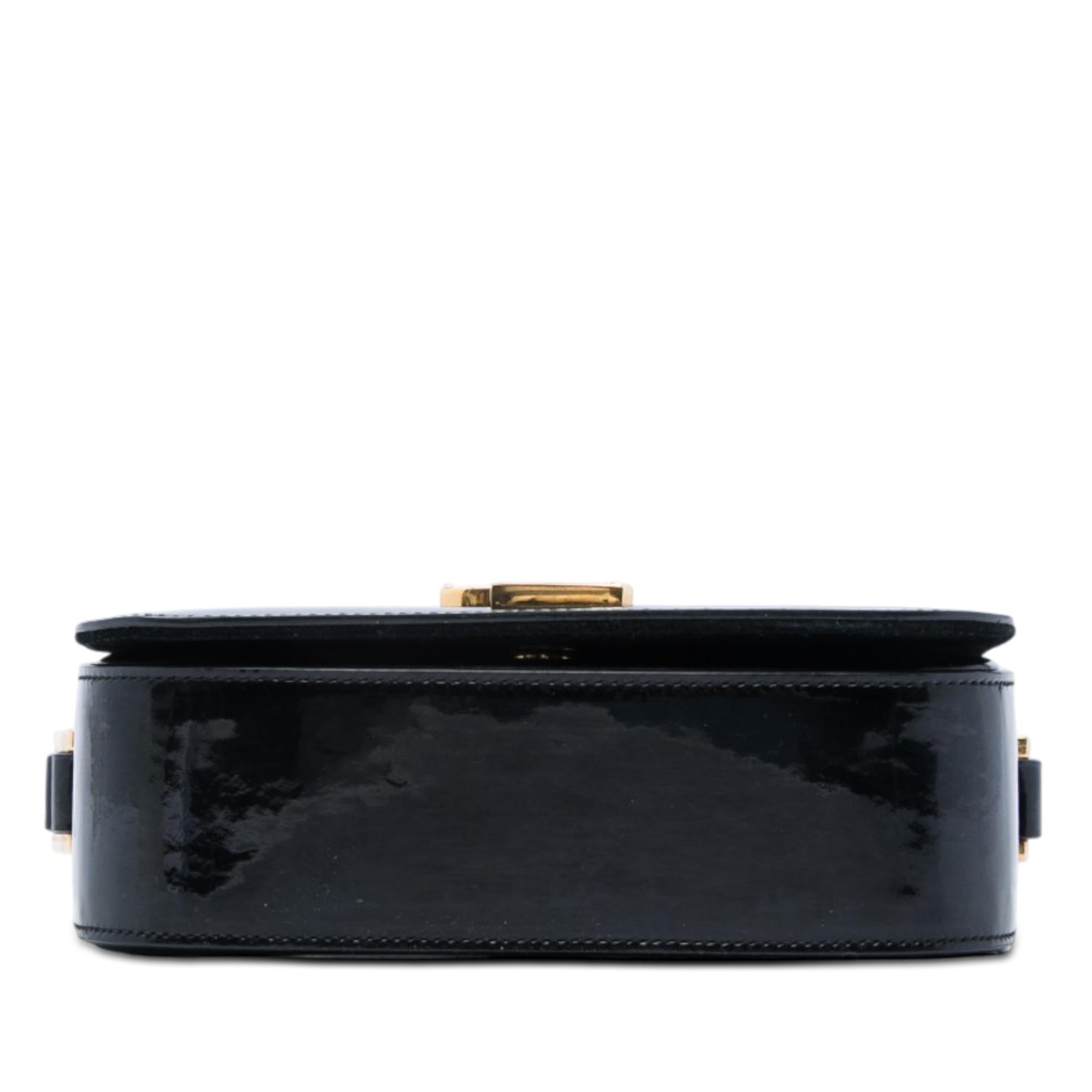 Saint Laurent Small Patent Monogram Universite Crossbody