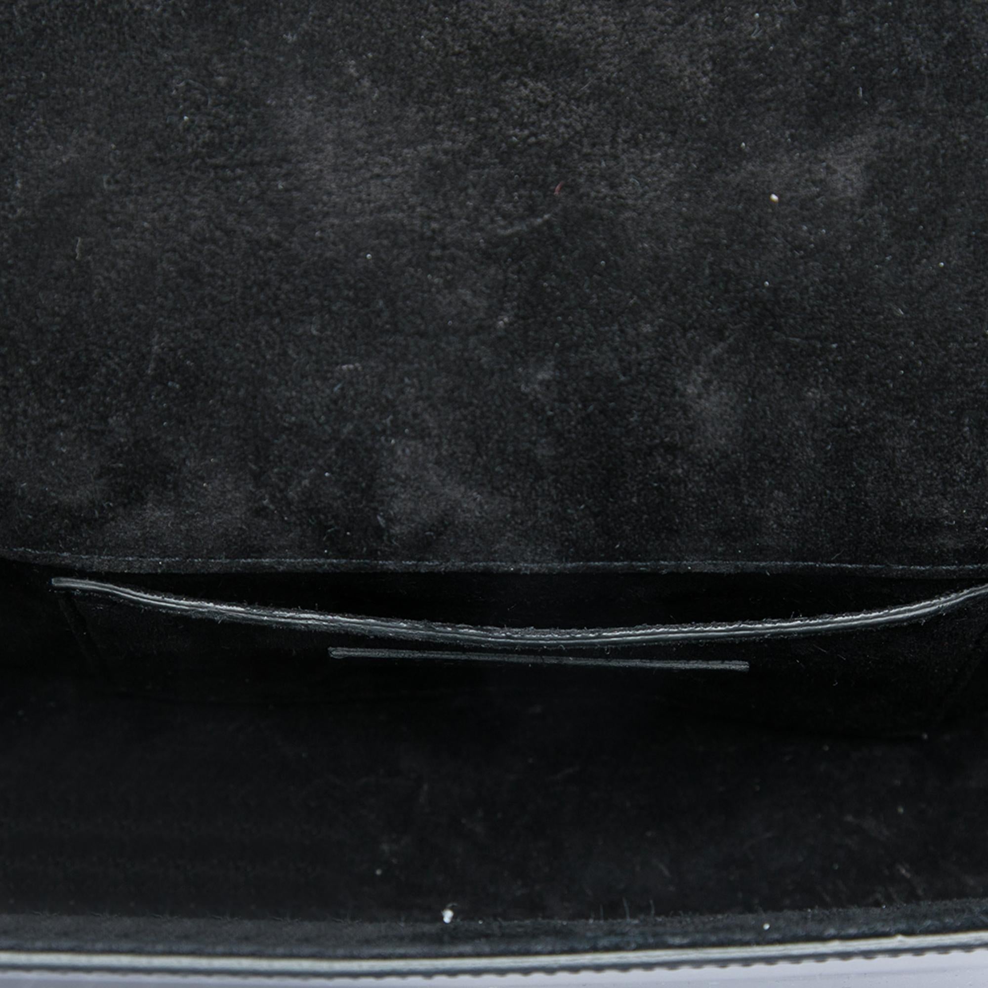 Saint Laurent Small Patent Monogram Universite Crossbody
