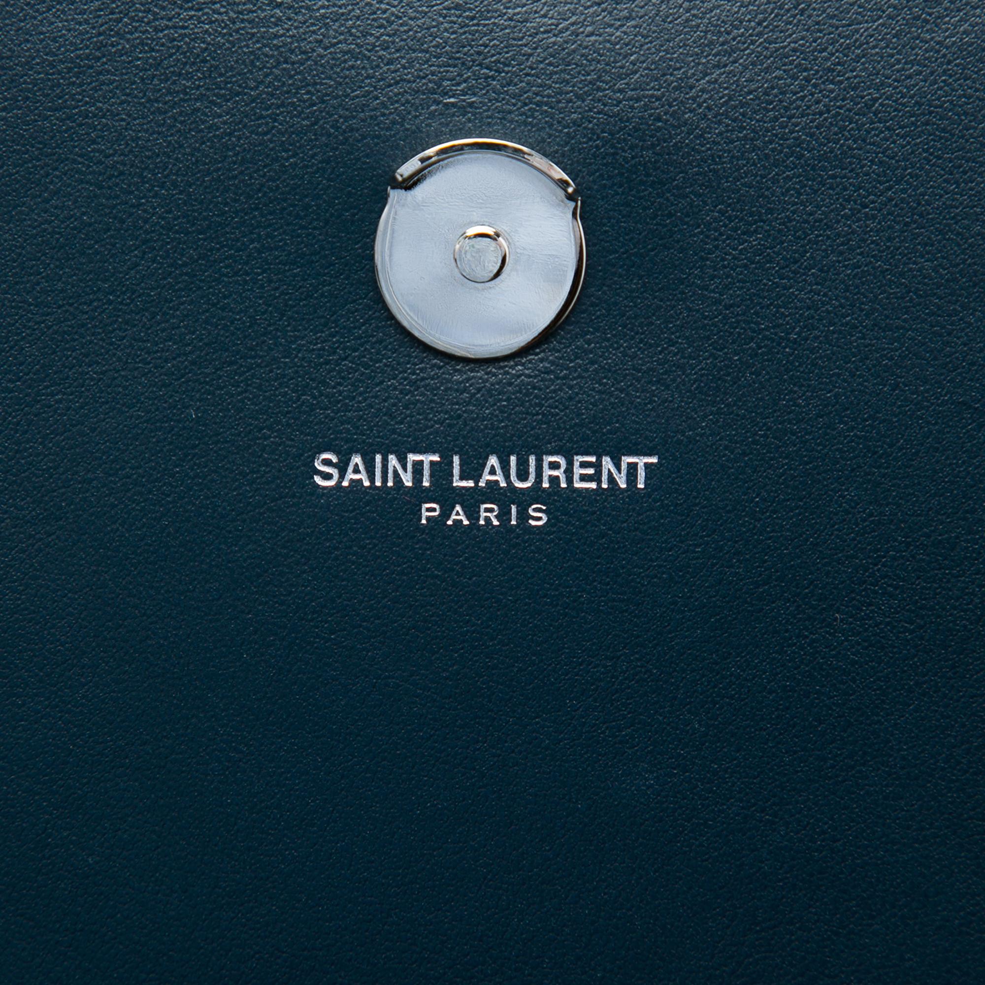 Saint Laurent Small Satin Monogram Kate Tassel Crossbody