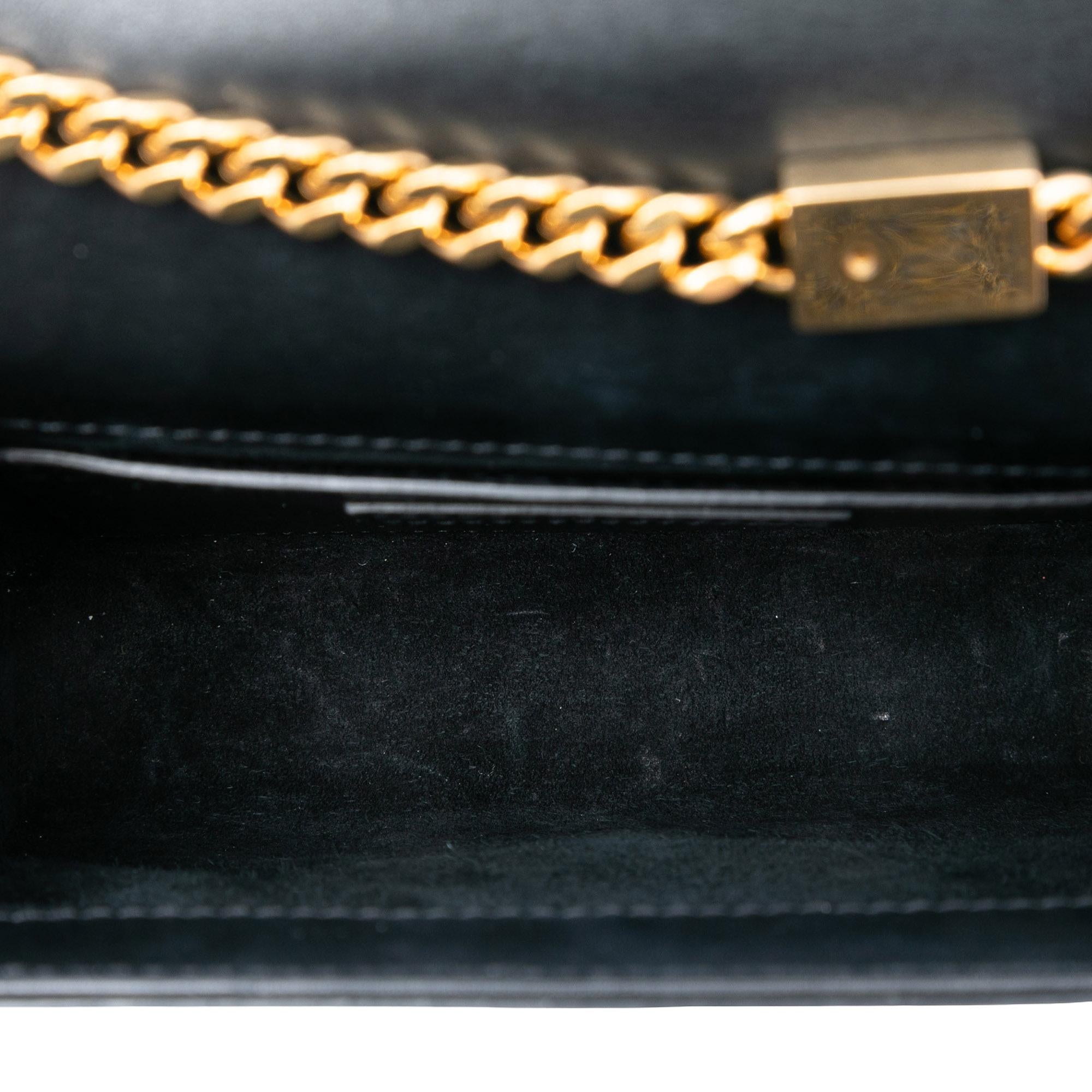Saint Laurent Small Smooth Calfskin Monogram Kate Tassel Crossbody