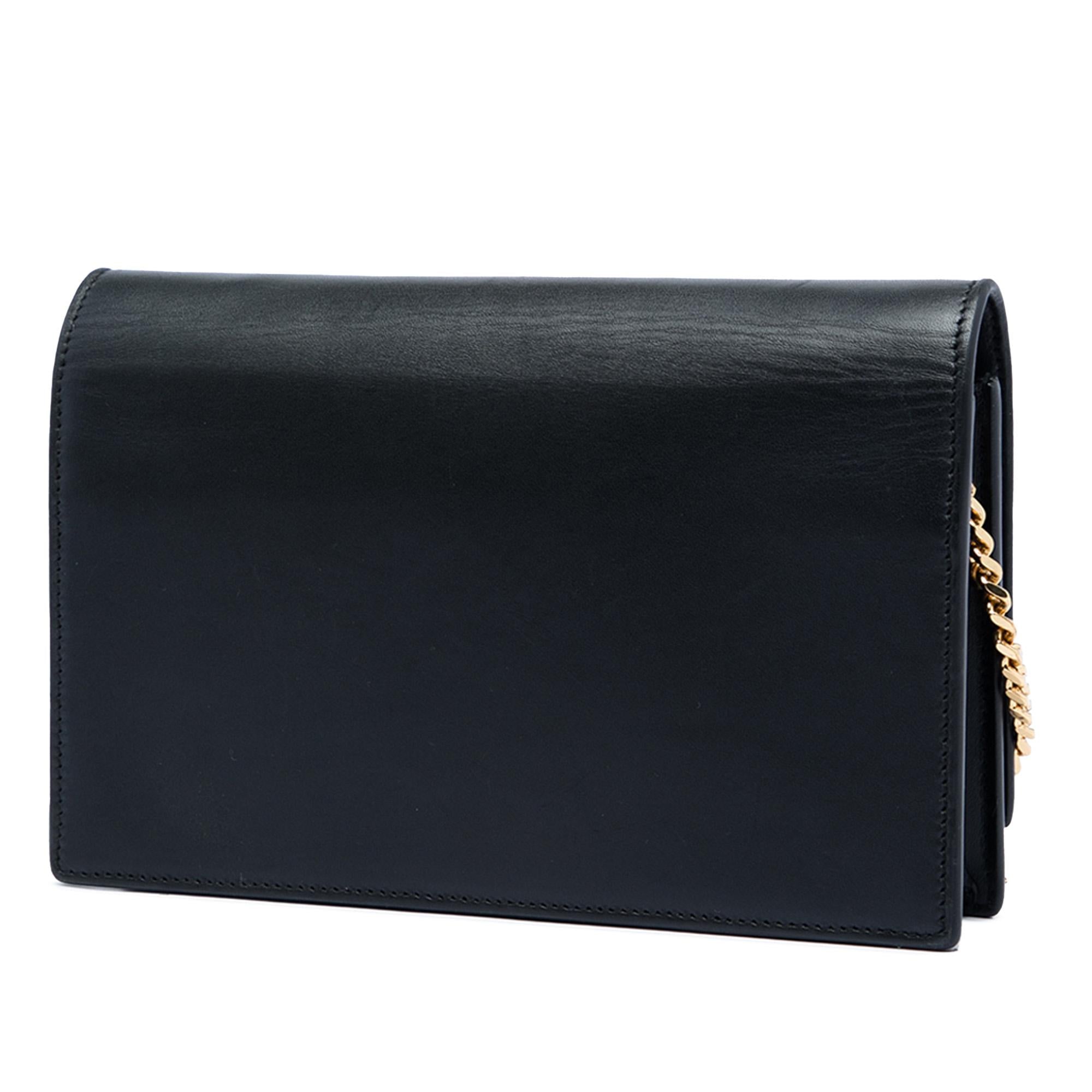 Saint Laurent Small Smooth Calfskin Monogram Kate Tassel Crossbody