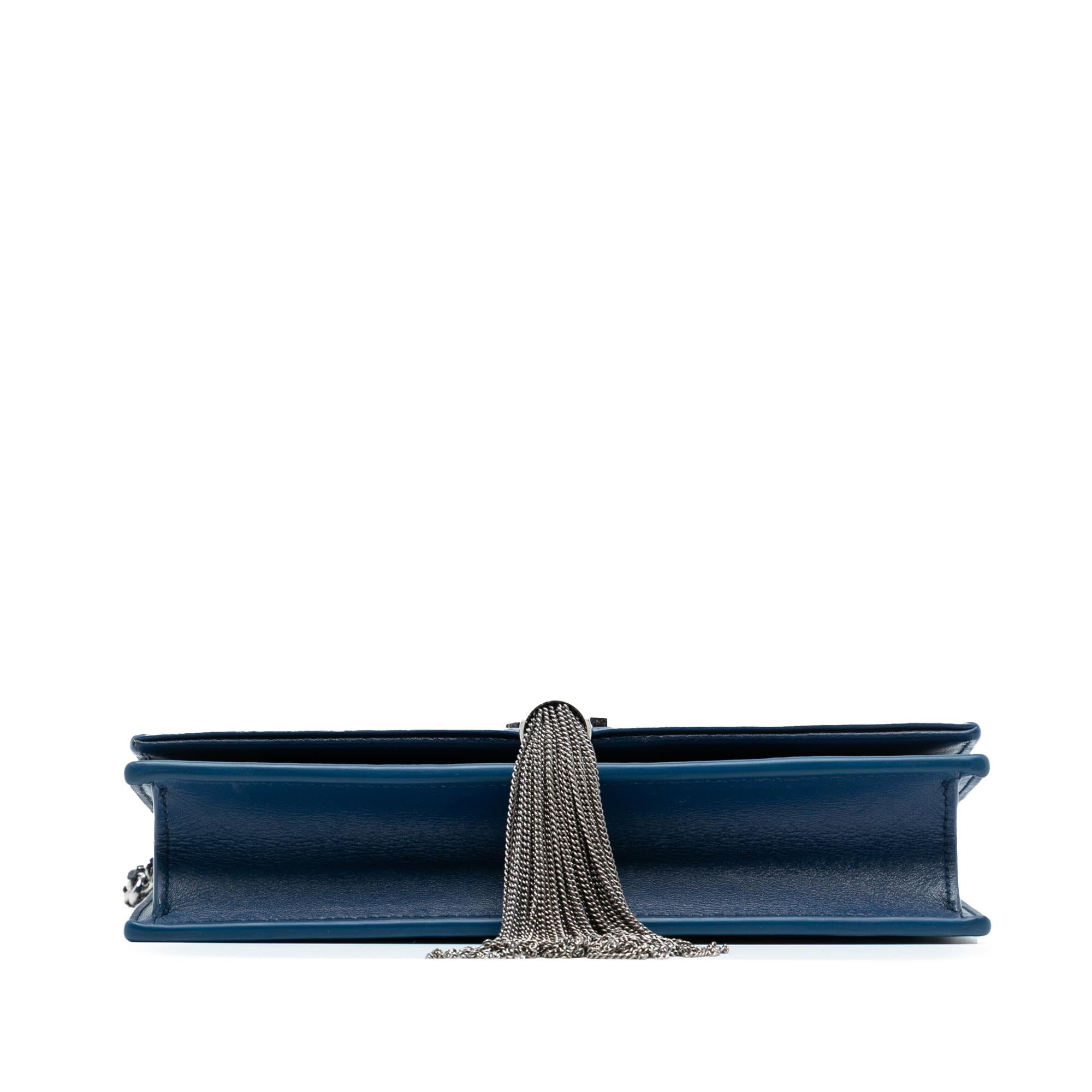 Saint Laurent Small Smooth Calfskin Monogram Kate Tassel Crossbody