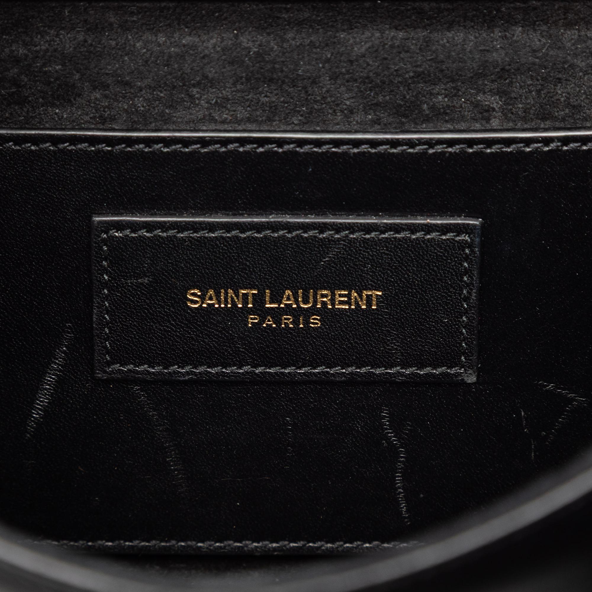 Saint Laurent Small Smooth Calfskin Monogram Kate Tassel Crossbody