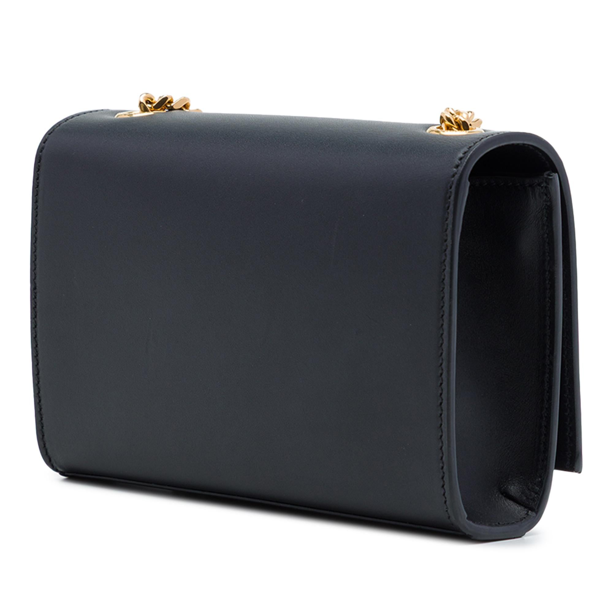 Saint Laurent Small Smooth Calfskin Monogram Kate Tassel Crossbody