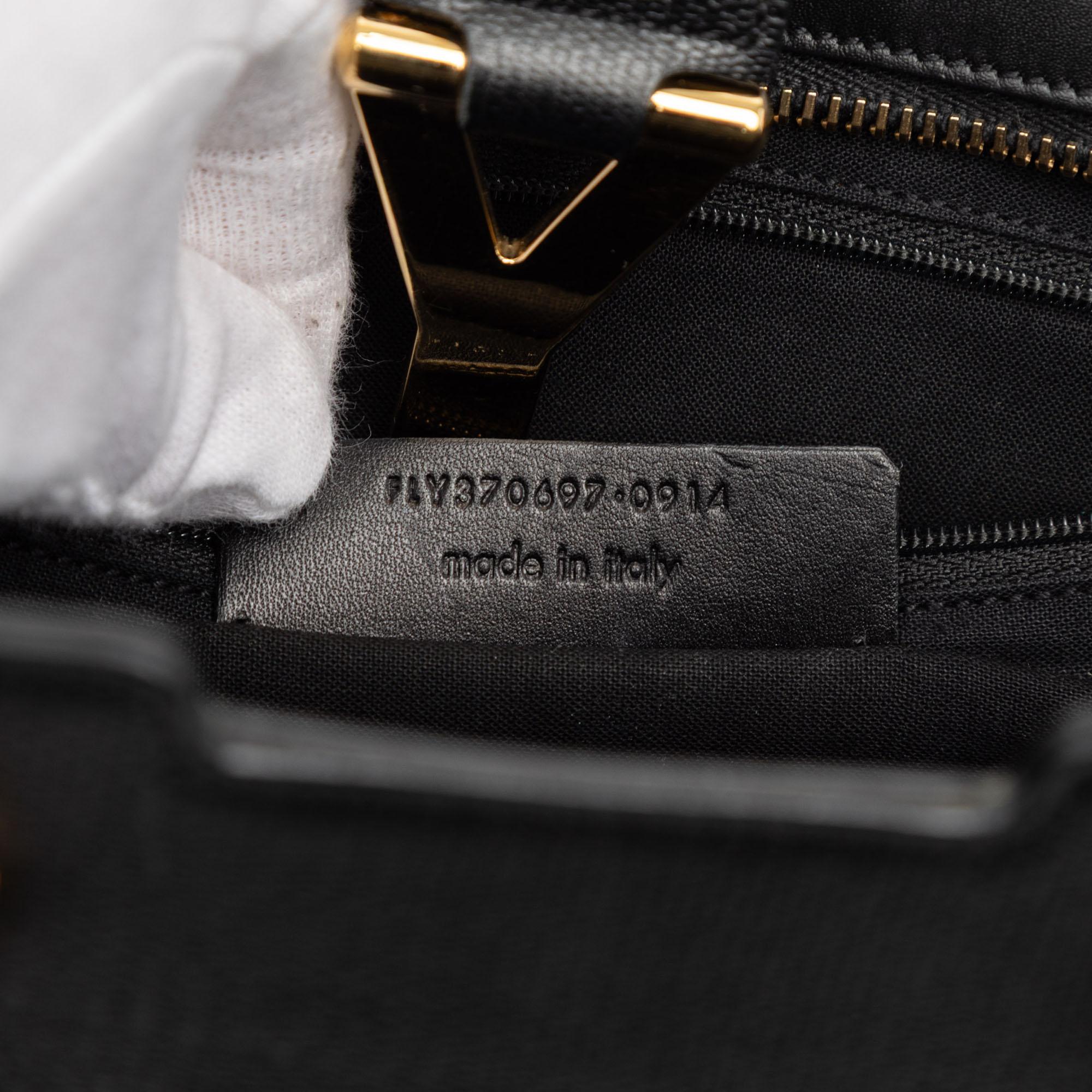 Saint Laurent Small Textured Leather Cabas Chyc Satchel