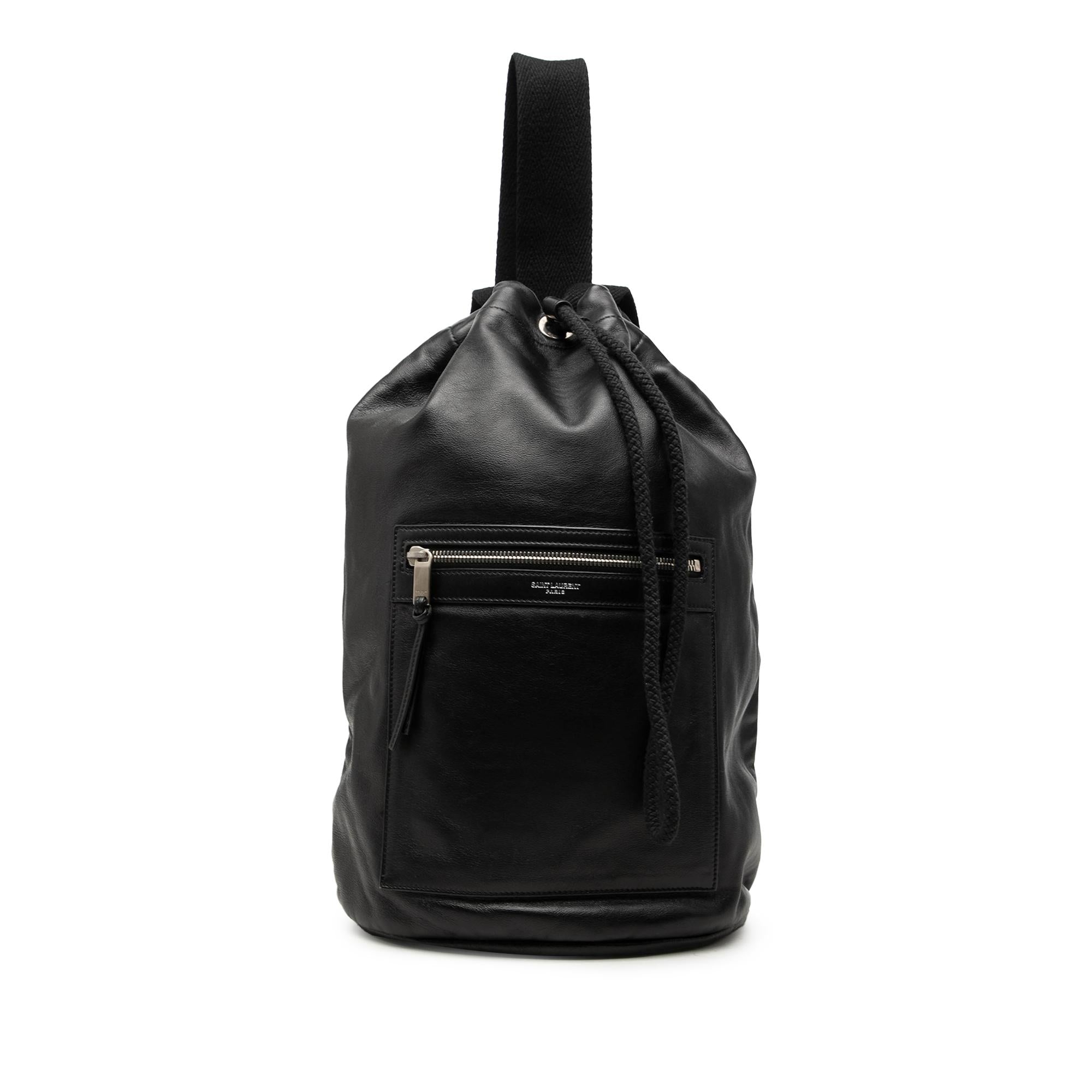Saint Laurent Smooth Calfskin City Sailor Backpack