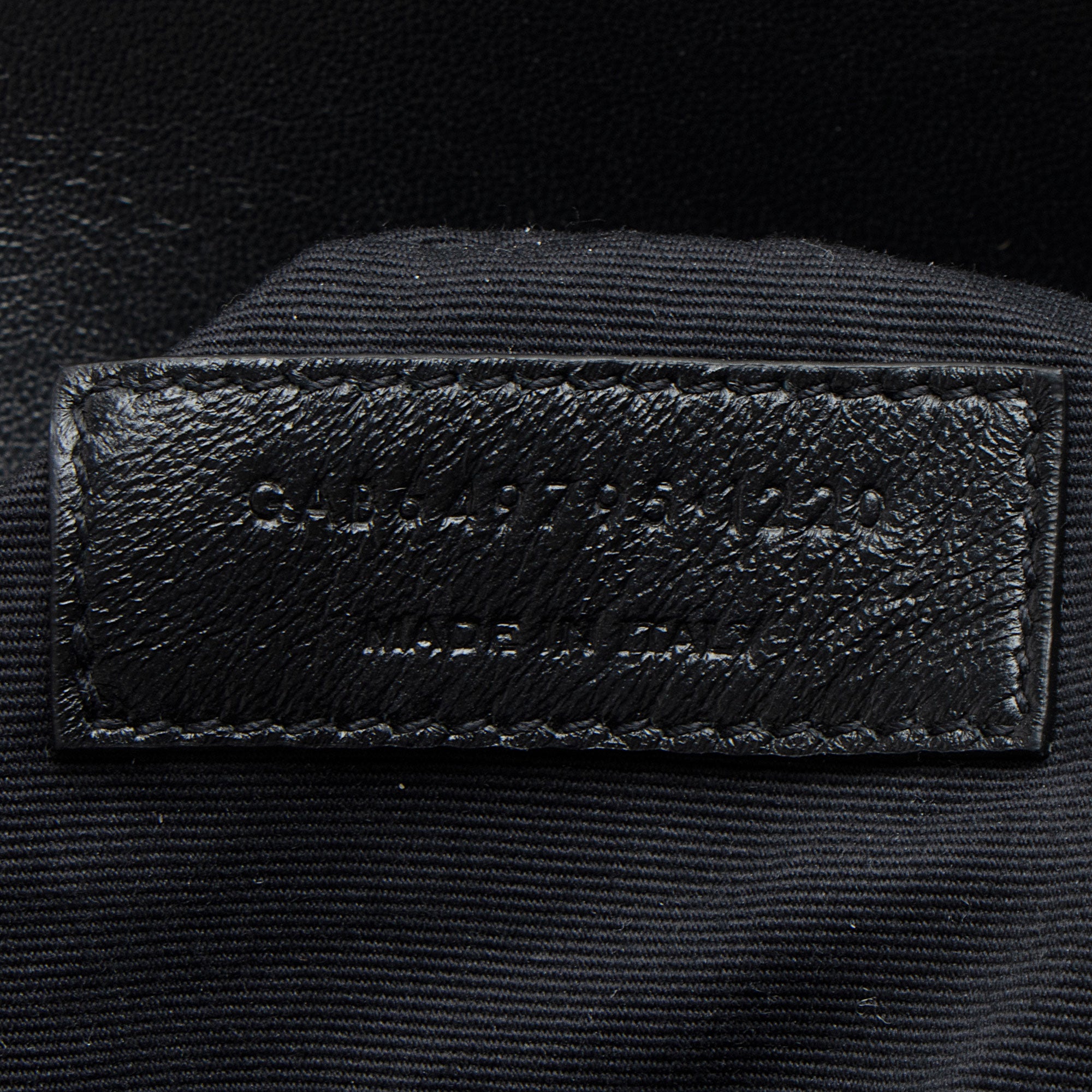 Saint Laurent Smooth Calfskin Le Maillon Shoulder Bag