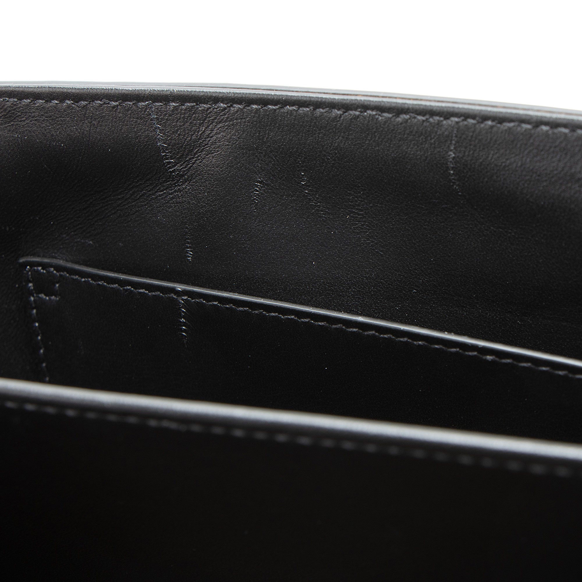 Saint Laurent Smooth Calfskin Le Maillon Shoulder Bag