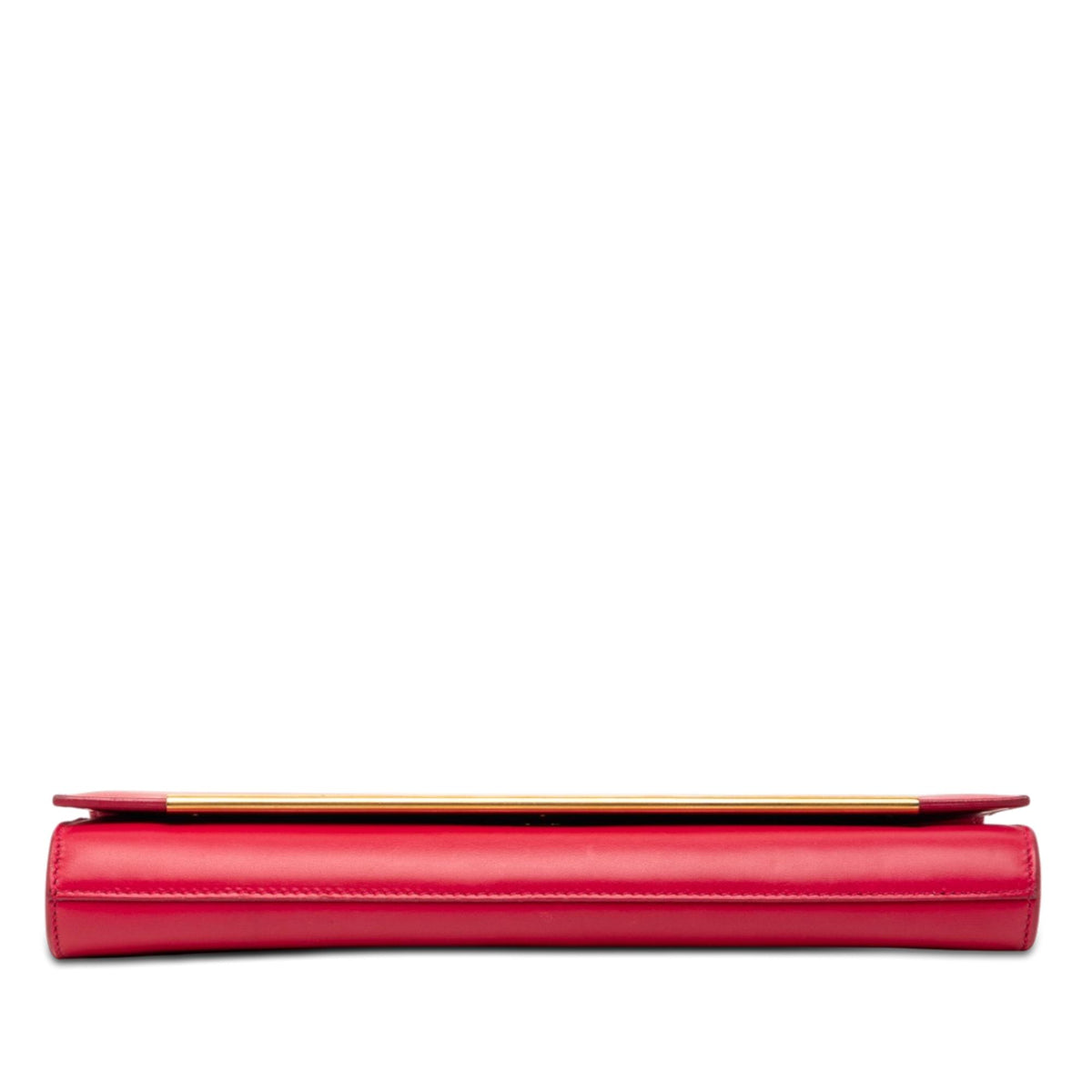Saint Laurent Smooth Calfskin Lutetia Flap Clutch