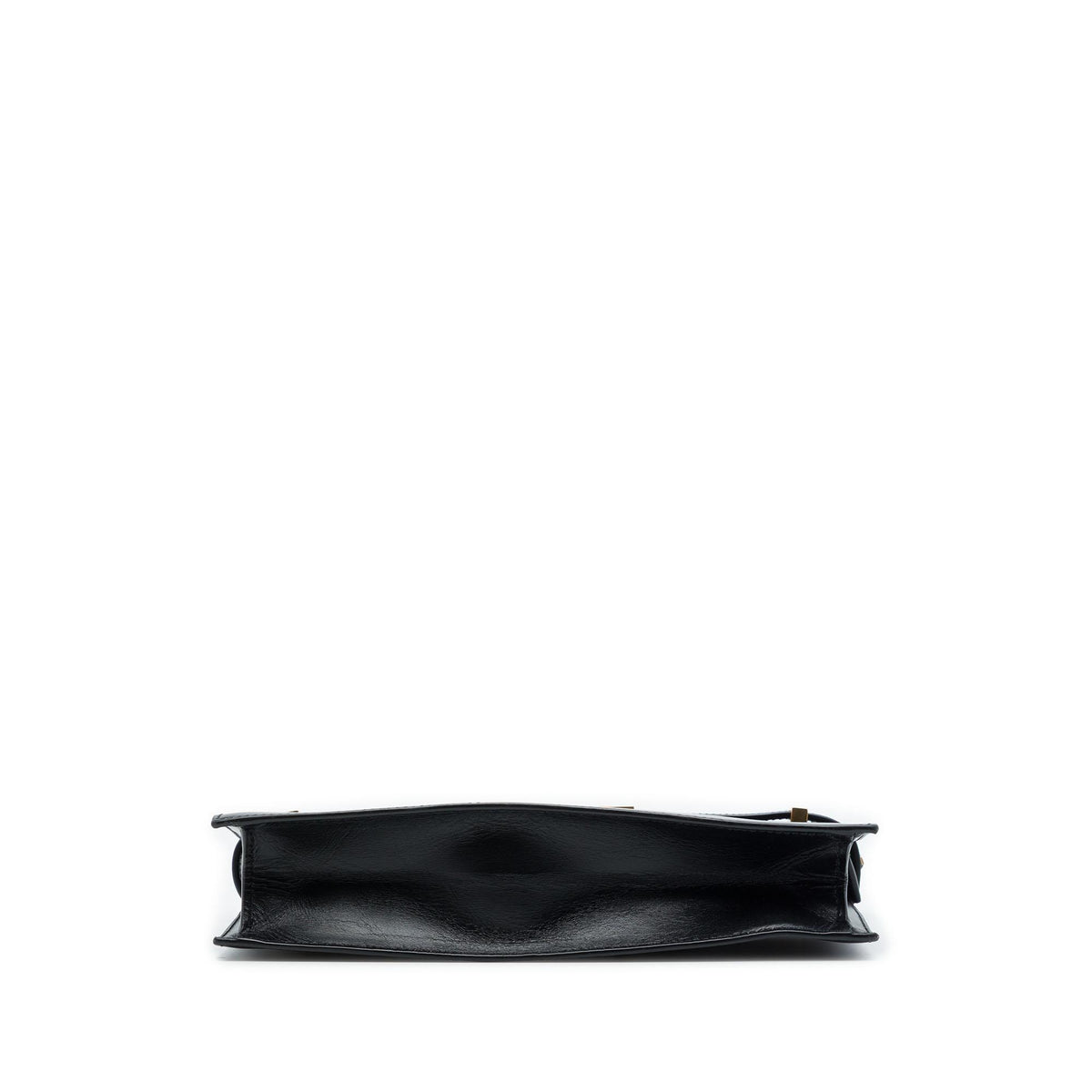 Saint Laurent Smooth Calfskin Manhattan Clutch with Chain