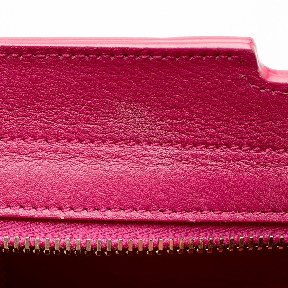 Saint Laurent Calfskin Cabas Chyc Small Tote