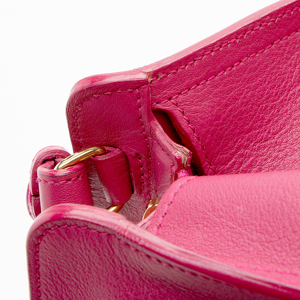 Saint Laurent Calfskin Cabas Chyc Small Tote