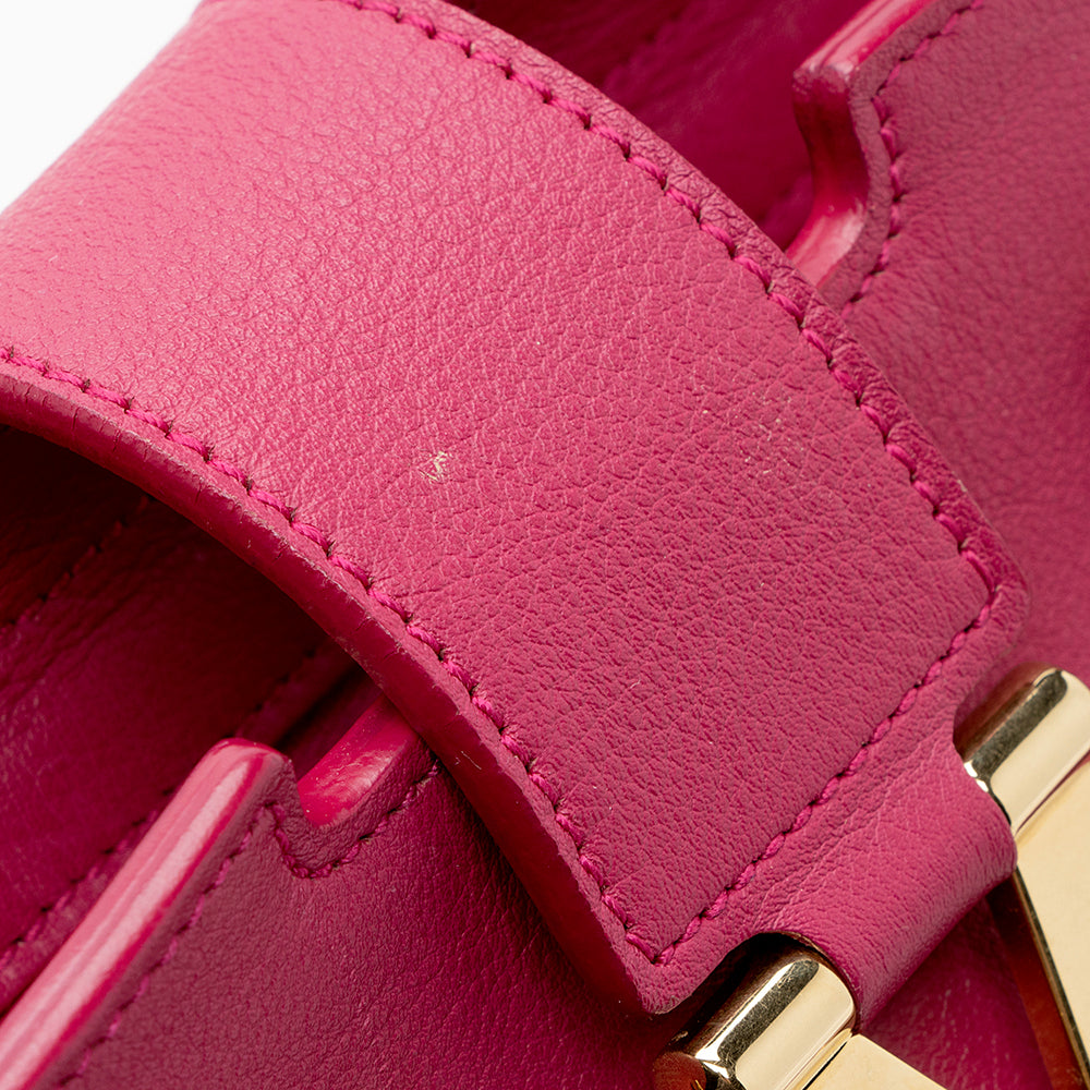 Saint Laurent Calfskin Cabas Chyc Small Tote