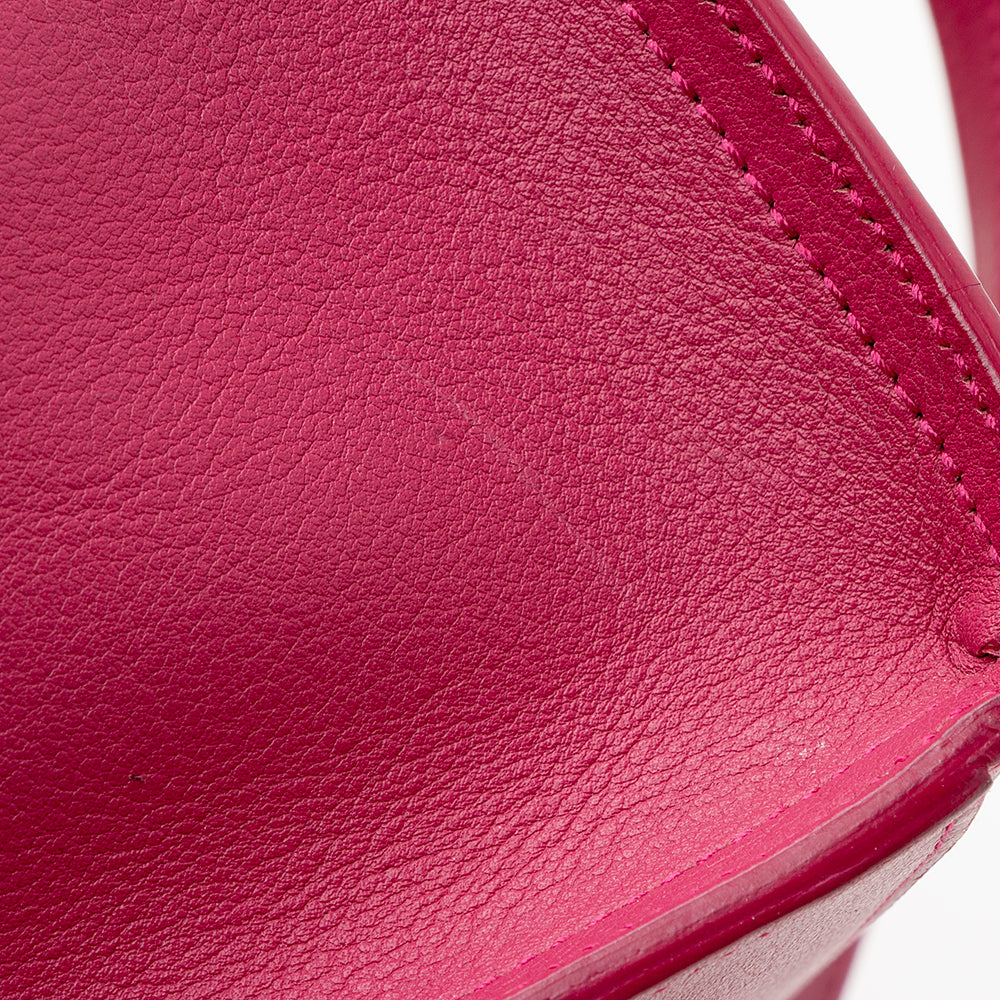 Saint Laurent Calfskin Cabas Chyc Small Tote