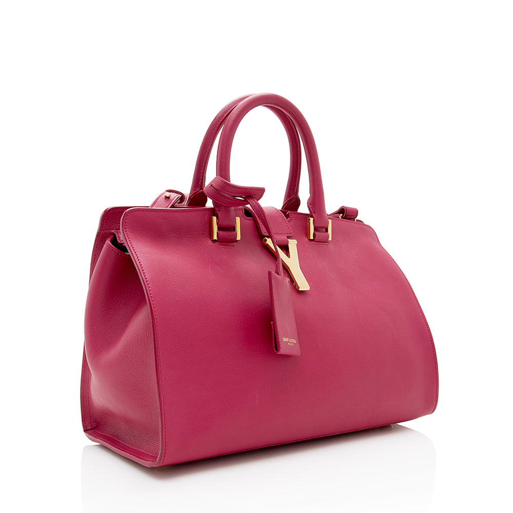 Saint Laurent Calfskin Cabas Chyc Small Tote