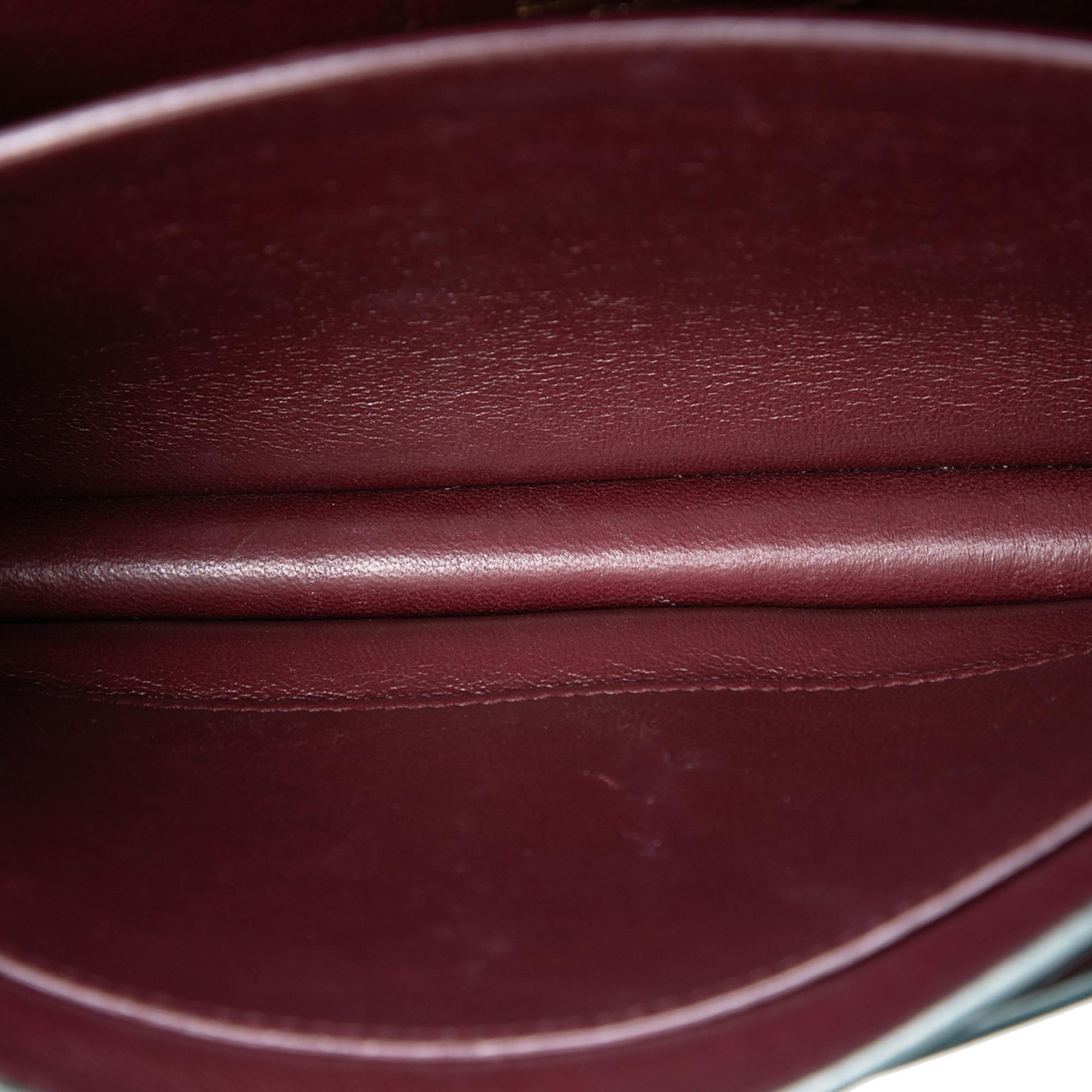 Saint Laurent Smooth Calfskin Monogram Cassandra Clasp Bag
