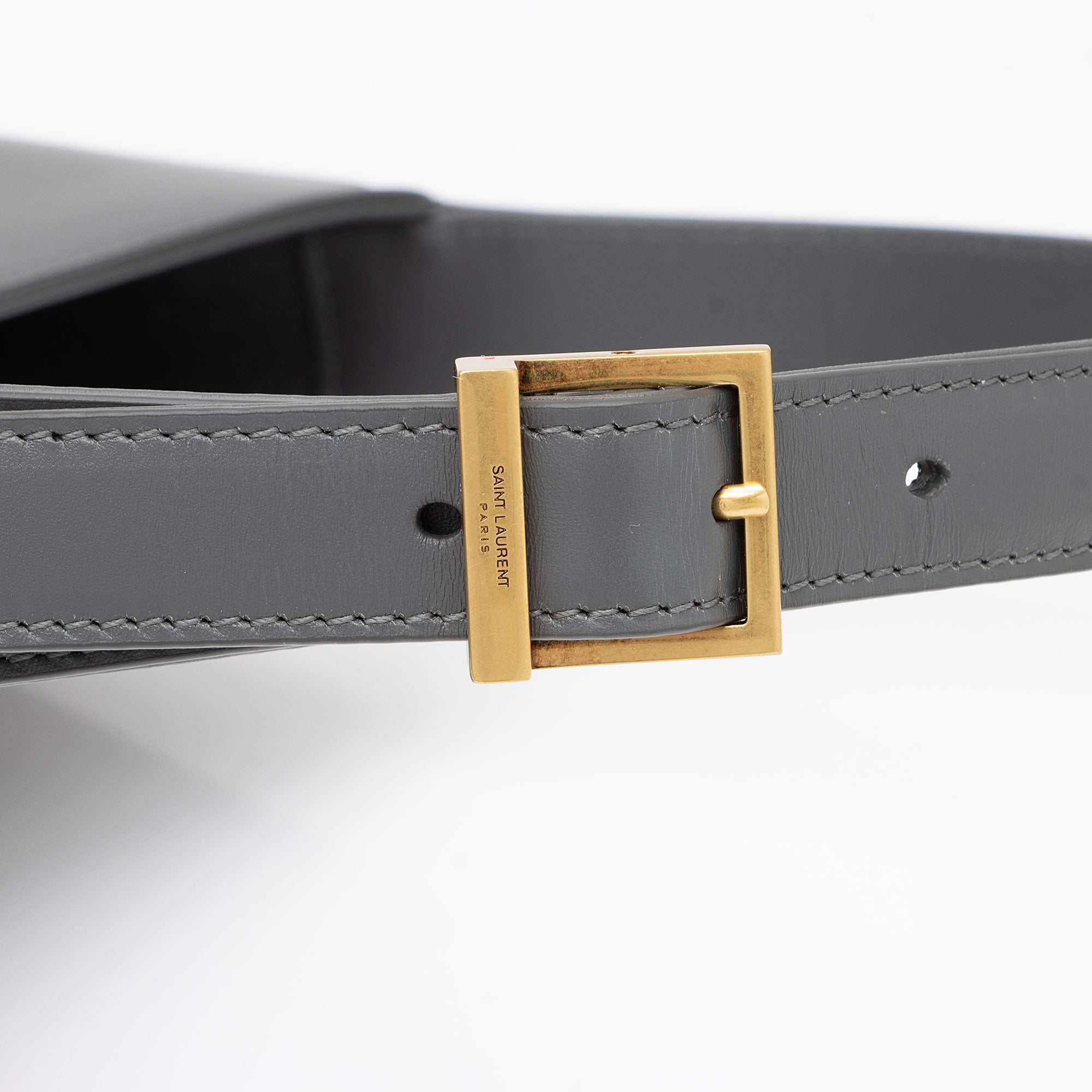 Saint Laurent Smooth Calfskin Monogram Le 5 A 7 Hobo (SHF-tZcioe)