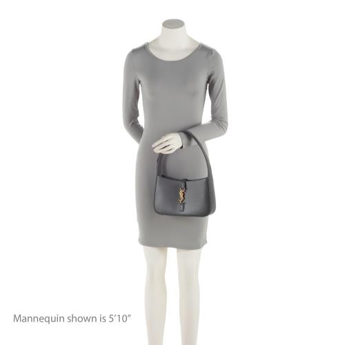 Saint Laurent Smooth Calfskin Monogram Le 5 A 7 Hobo (SHF-tZcioe)