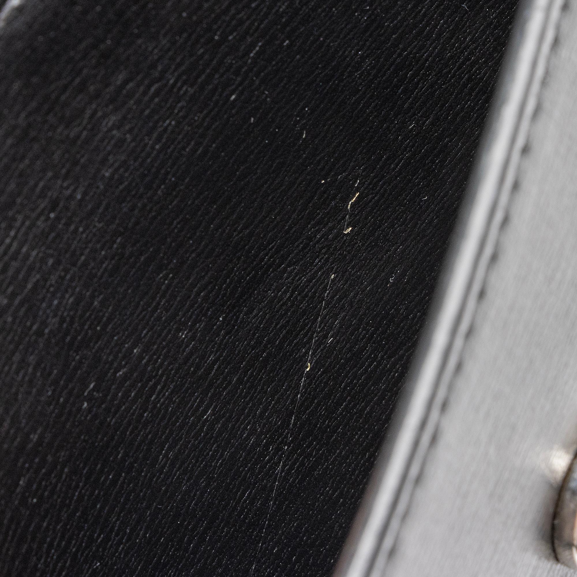 Saint Laurent Smooth Calfskin Monogram Sunset Mini Wallet on Chain Bag (SHF-JIh0bZ)