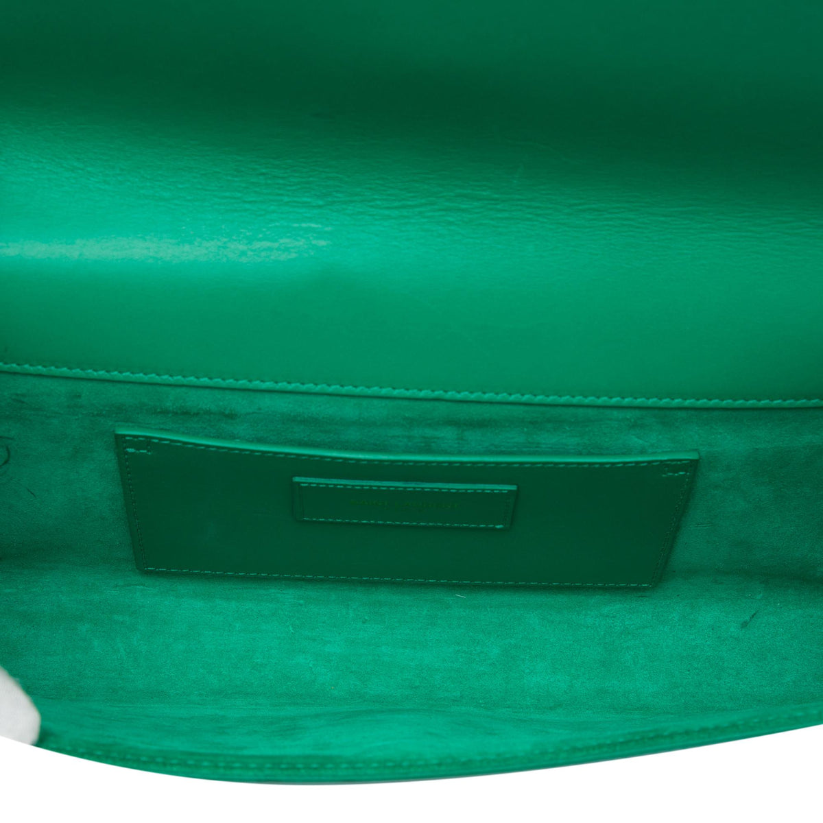 Saint Laurent Smooth Leather Cassandre Clutch