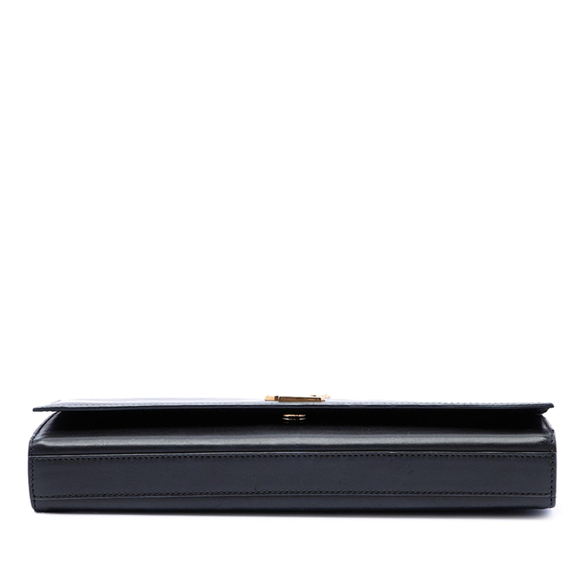 Saint Laurent Smooth Leather Cassandre Clutch