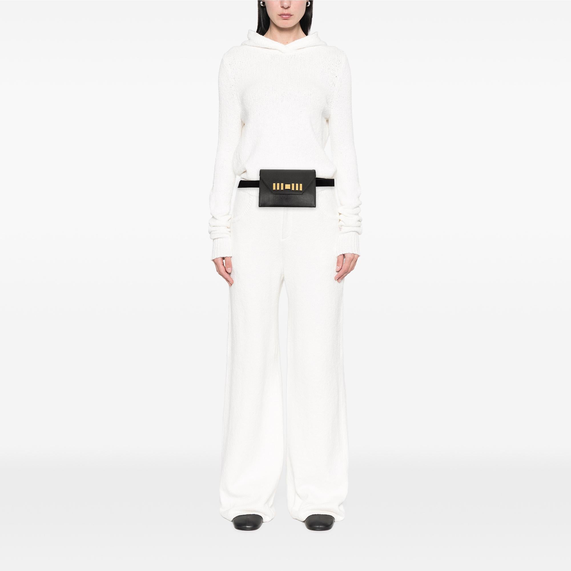 Saint Laurent Studded Leather Belt Bag