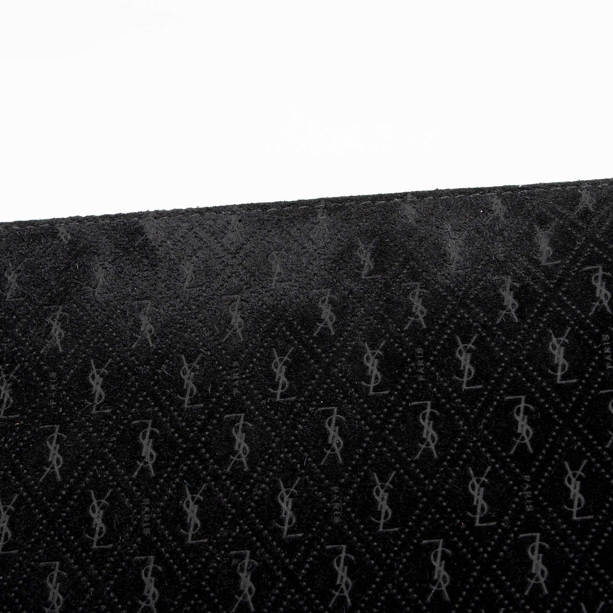 Saint Laurent Suede Monogram King Palm Crossbody Bag (SHF-eGBpnw)