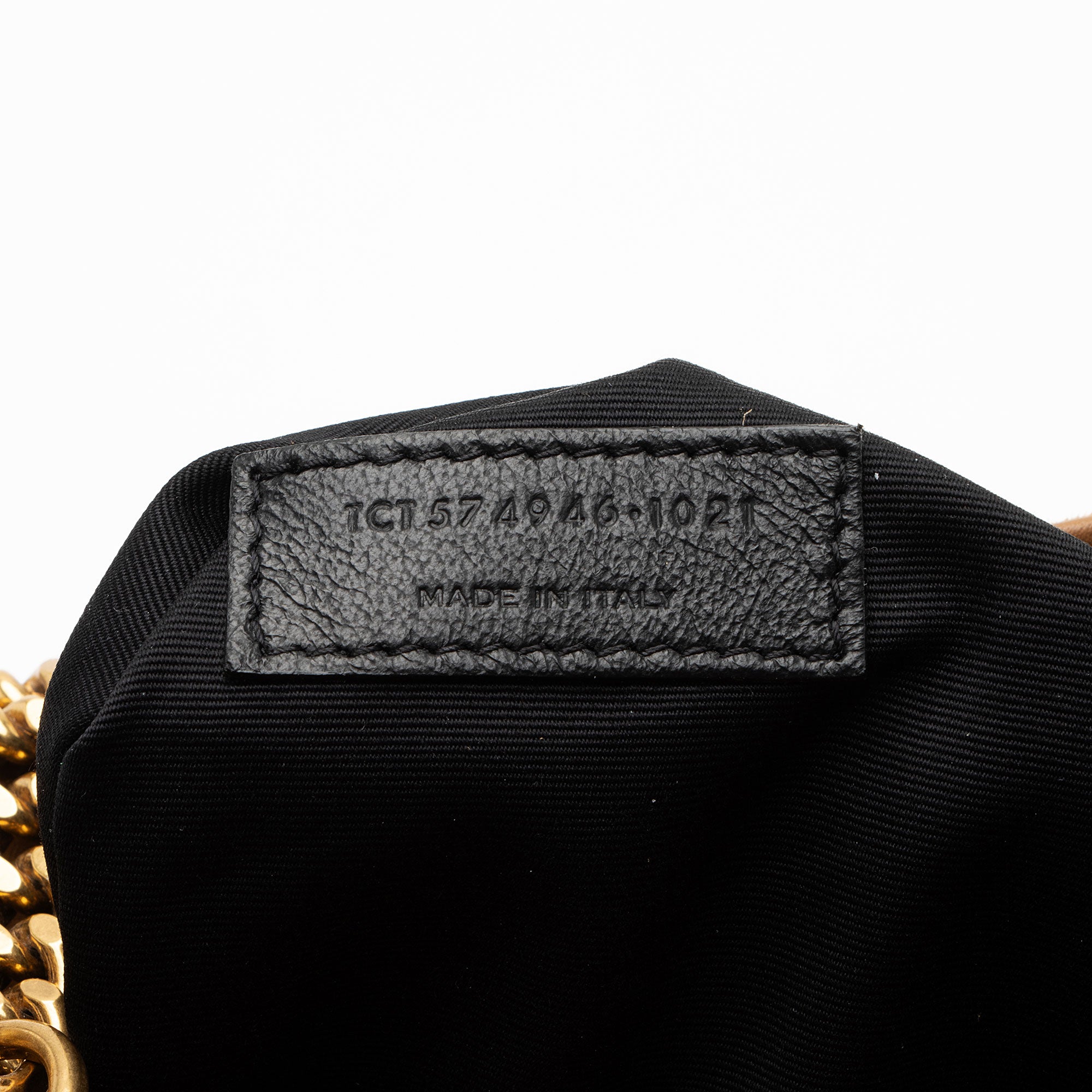 Saint Laurent Suede Monogram LouLou Chain Medium Shoulder Bag (SHF-KL7XZO)