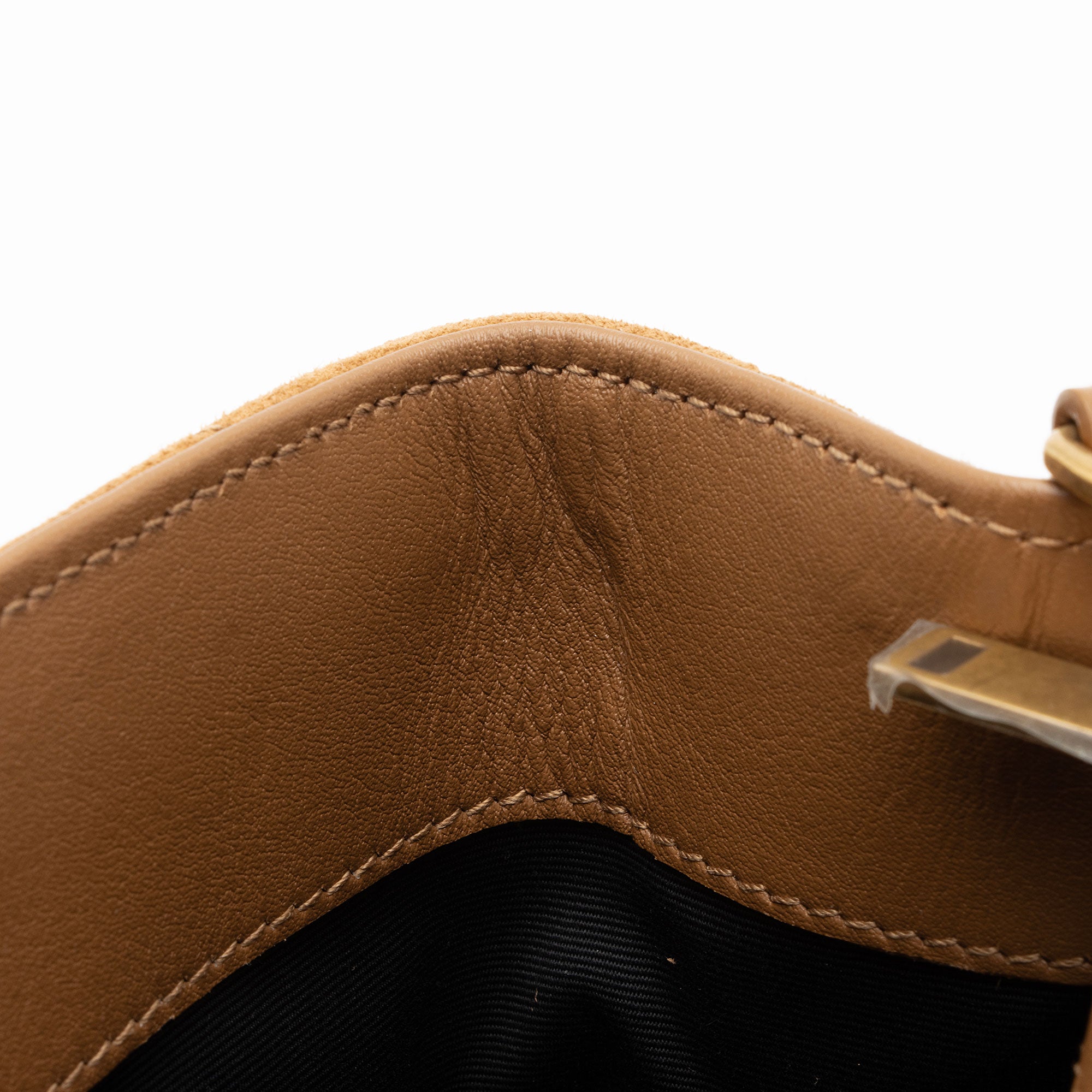 Saint Laurent Suede Monogram LouLou Chain Medium Shoulder Bag (SHF-KL7XZO)