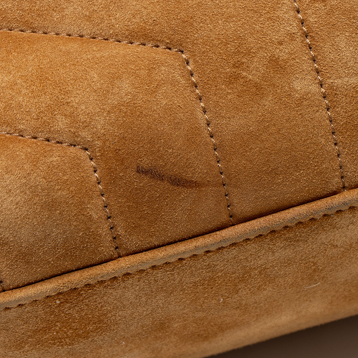 Saint Laurent Suede Monogram LouLou Chain Medium Shoulder Bag