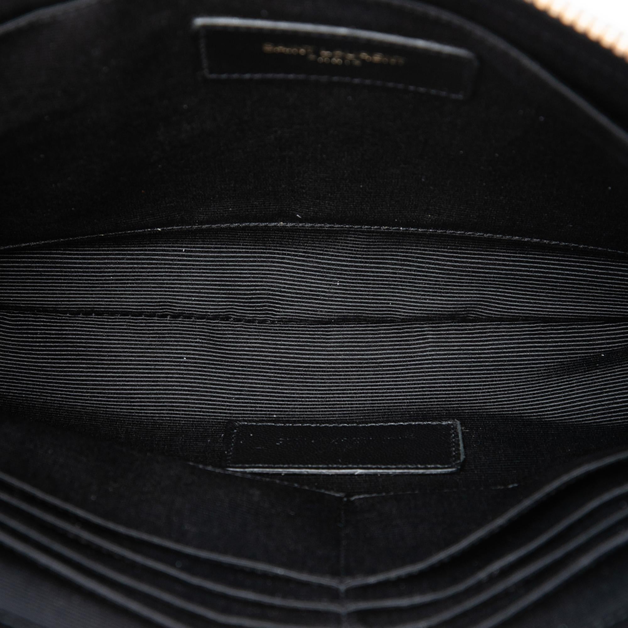 Saint Laurent Teen Calfskin Monogram Crossbody
